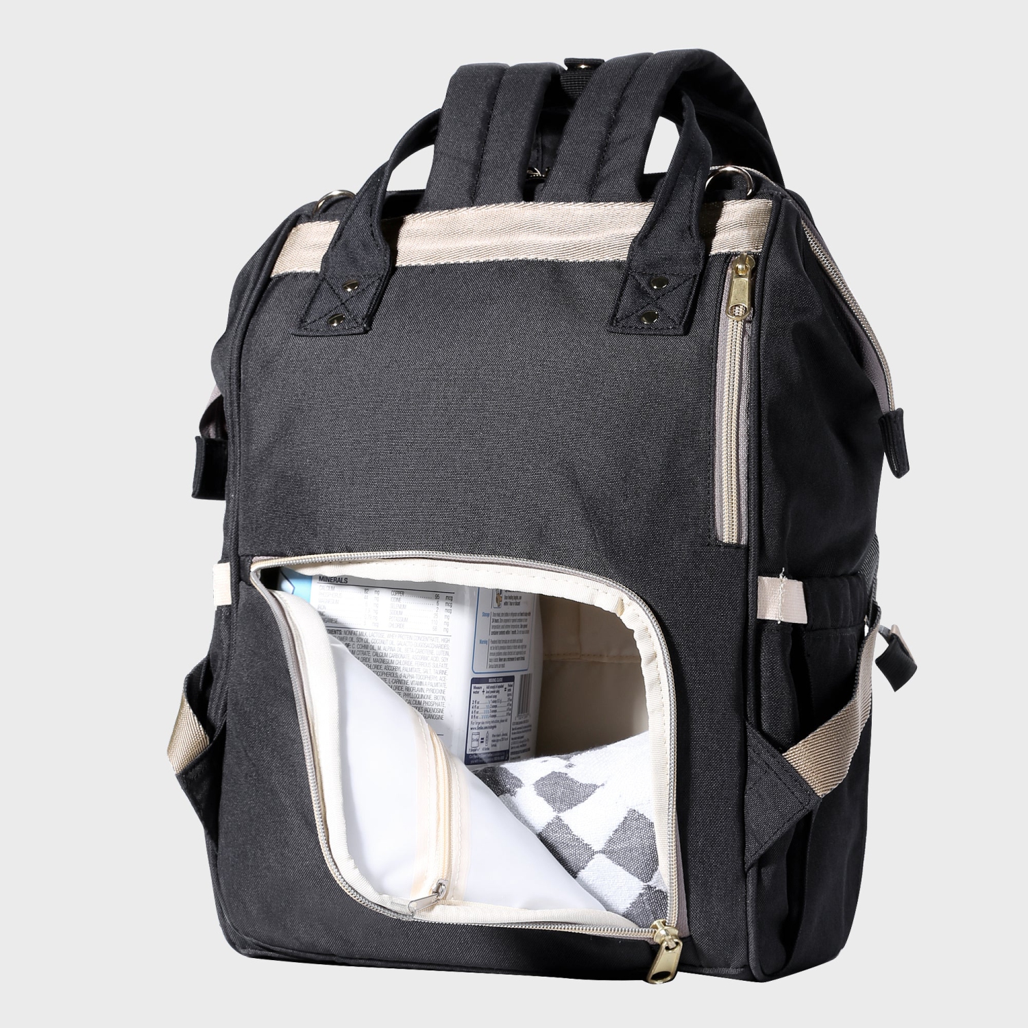 Sunveno Embroidered Diaper Backpack