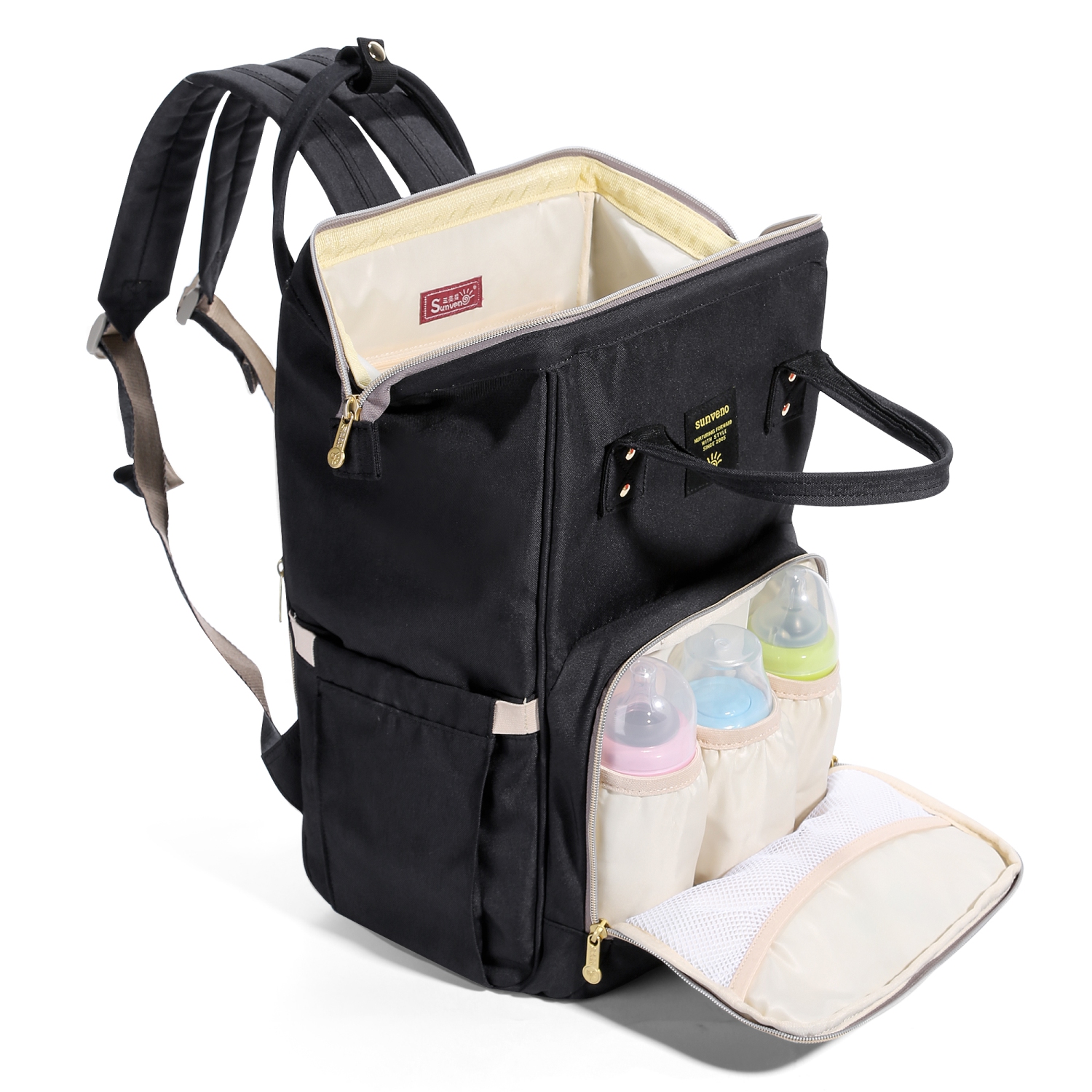 Sac à dos à couches brodé Sunveno