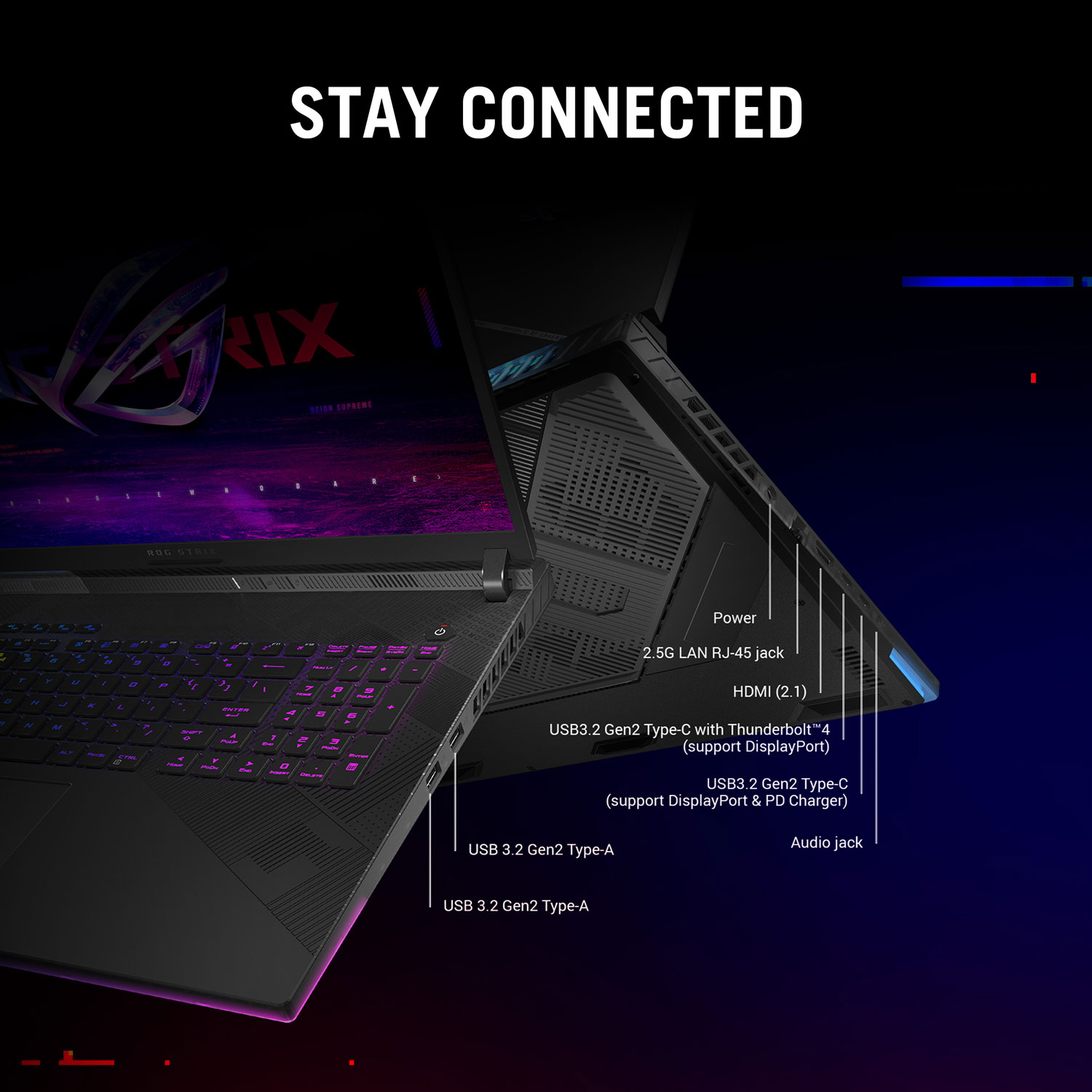 ASUS ROG Strix SCAR 18" WQXGA 240Hz Mini-LED Gaming Laptop (Intel Core i9-14900HX/1TB SSD/32GB RAM/RTX 4080)