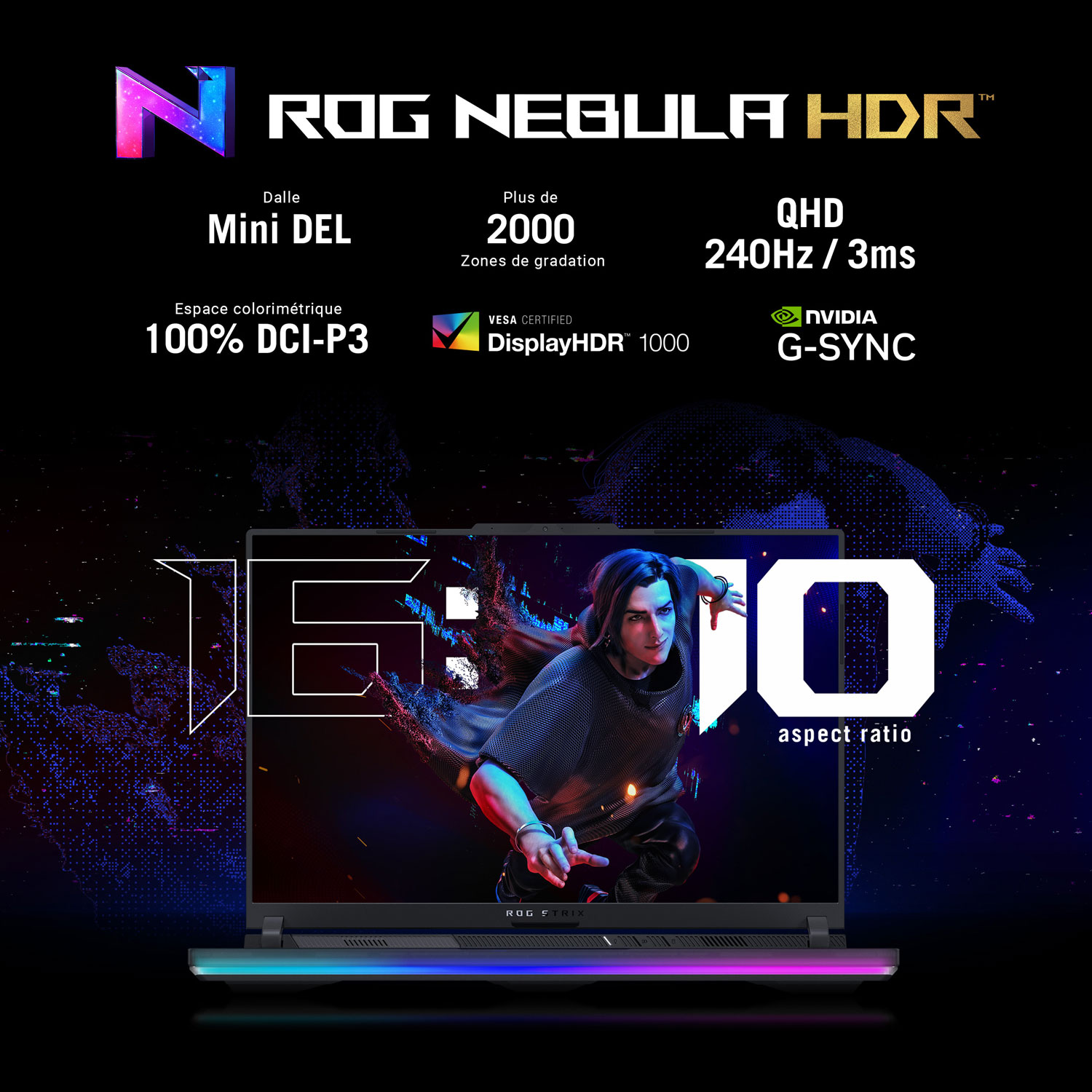 ASUS ROG Strix SCAR 18" WQXGA 240Hz Mini-LED Gaming Laptop (Intel Core i9-14900HX/1TB SSD/32GB RAM/RTX 4080)