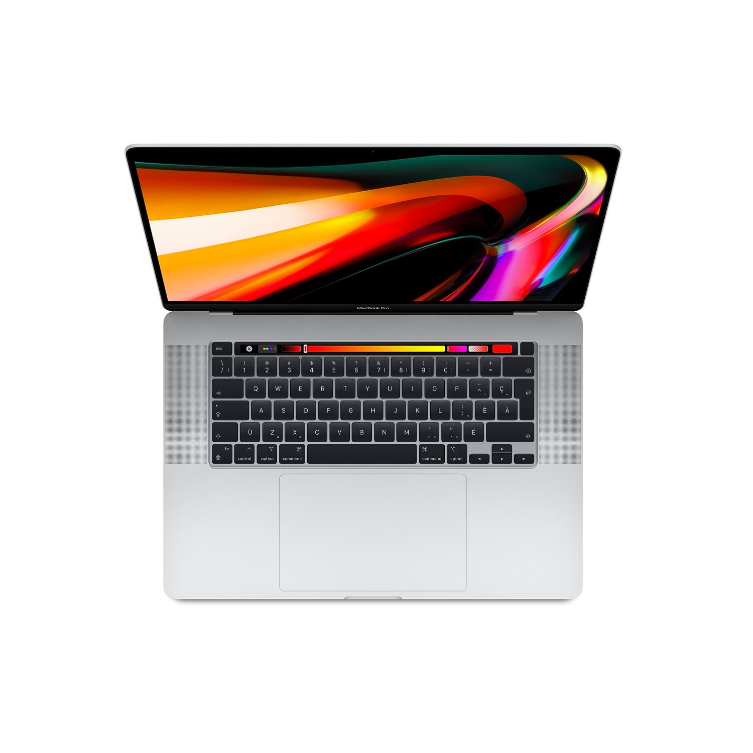 MacBook Pro 16 po MVVL2C/A/i7 d'Apple/16 Go/SSD 512 Go/4 Go 5300 M/Argenté/(2019) - fr - BO