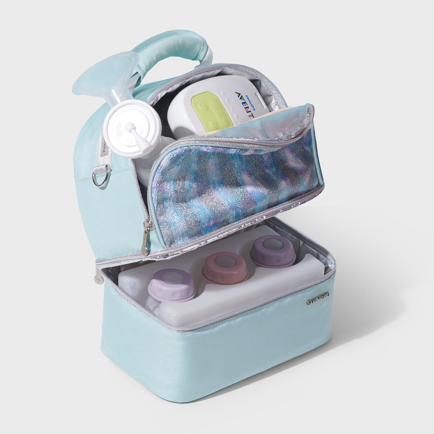 Sunveno Lunch Bag Dual Compartment Lunch Box