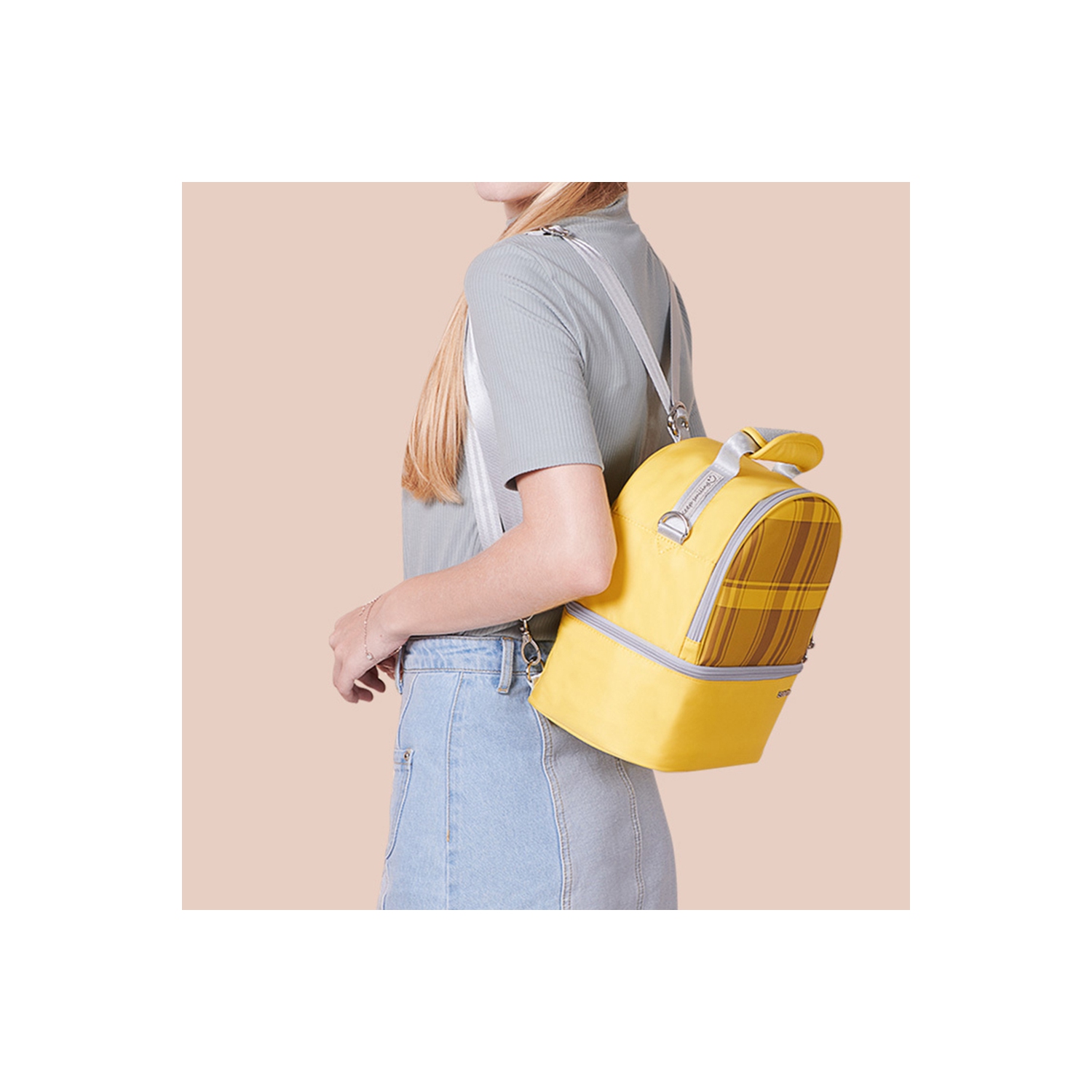 Sunveno Lunch Bag Dual Compartment Lunch Box