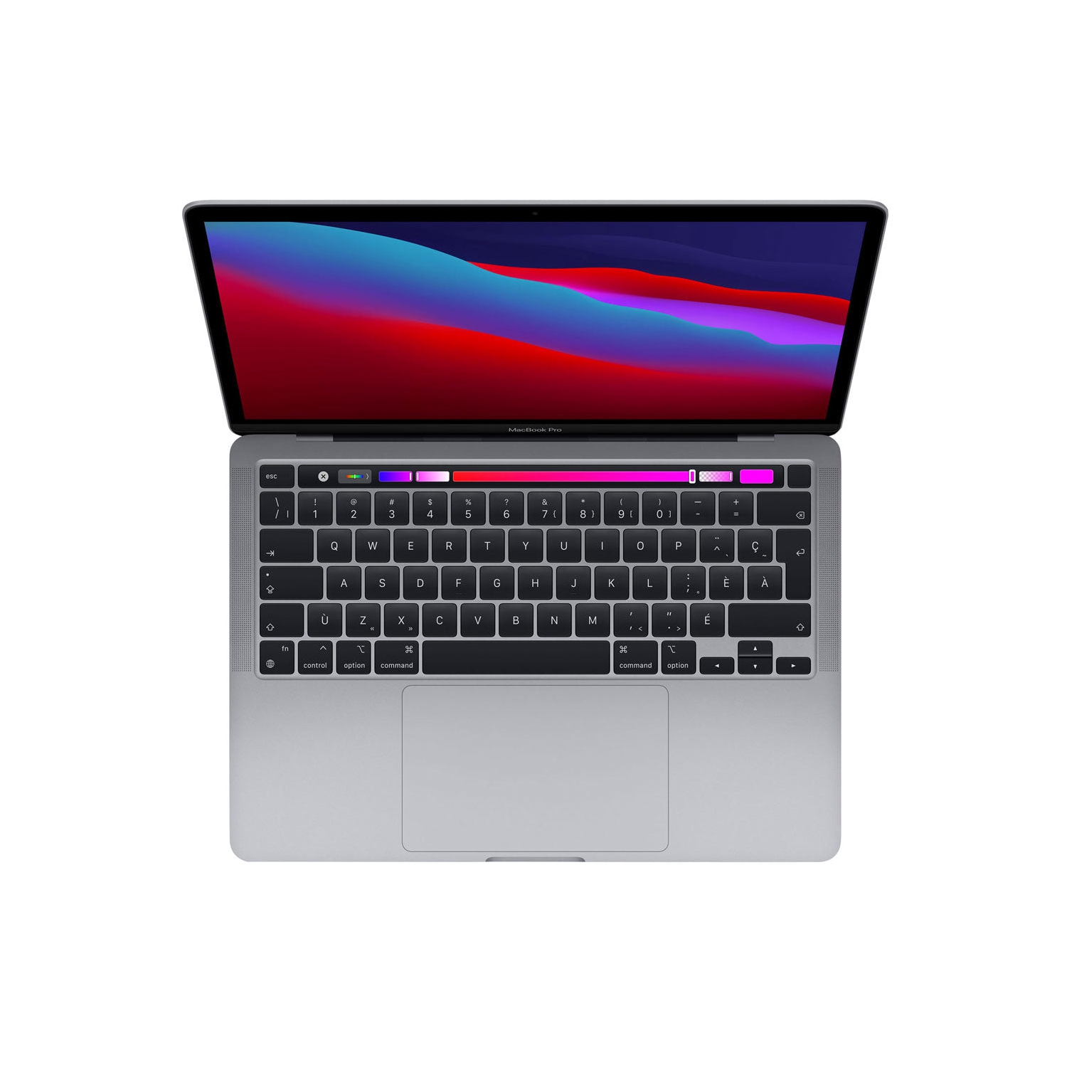 MacBook Pro 13,3 po/M1 d'Apple avec processeur 8 coeurs et processeur graphique 8 coeurs/mémoire 8 Go/256 Go - BO