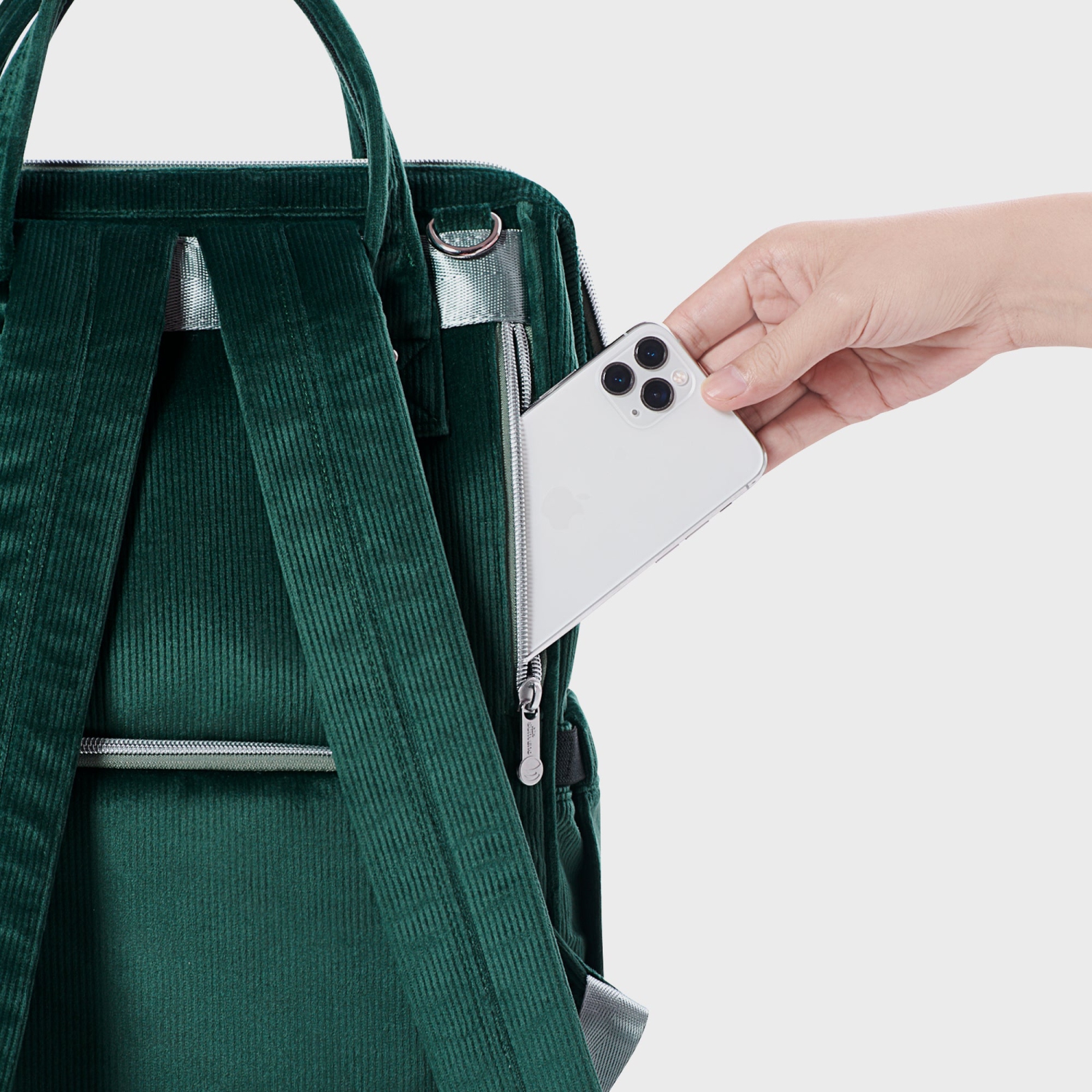 Sunveno Corduroy Diaper Bag