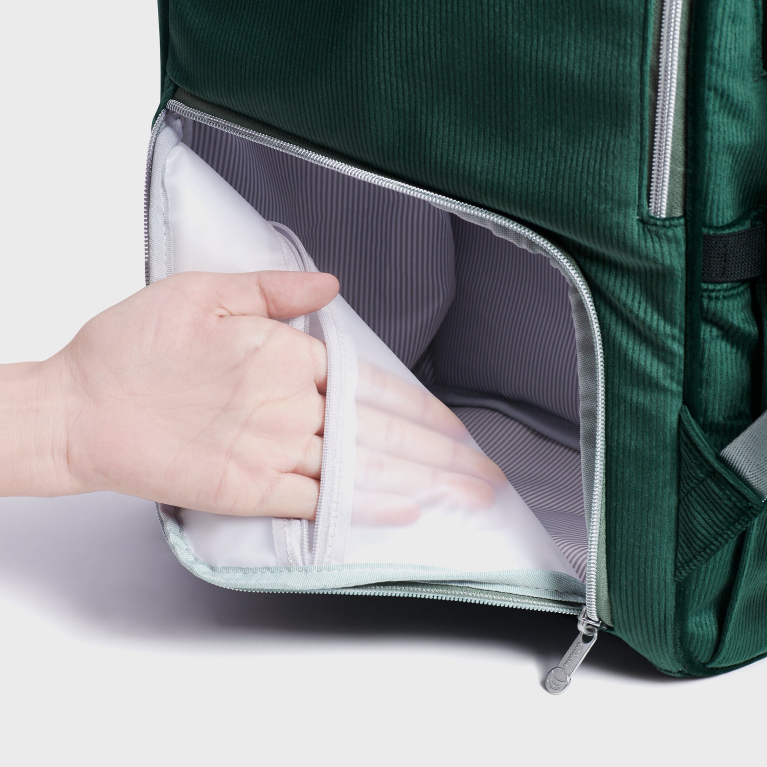 Sunveno Corduroy Diaper Bag