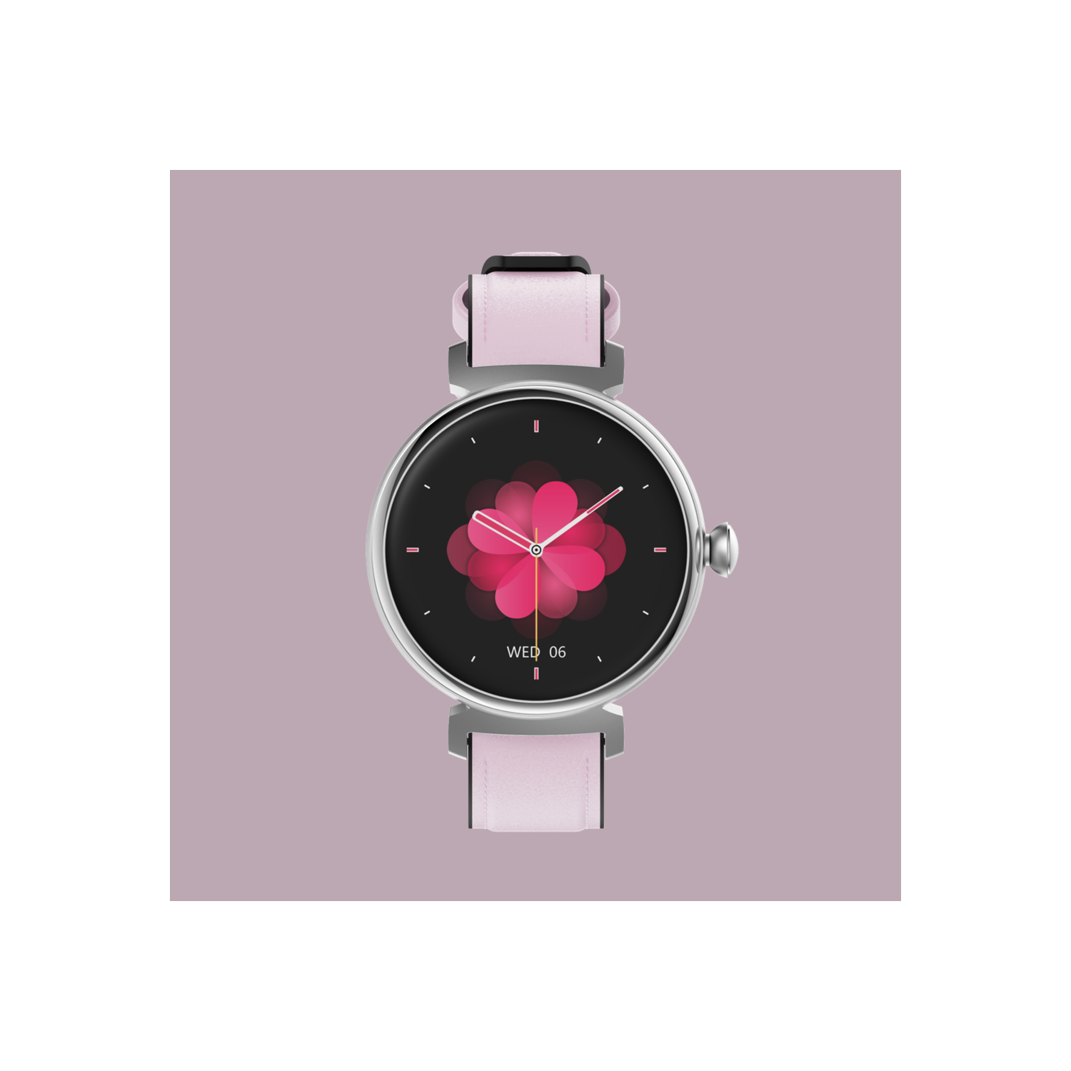 ISPEKTRUM Smartini Mini Smart Watch, 1" HD Screen Bluetooth Calls & Text, Multiple Sports Mode Fitness Tracker Heart Rate & BP Monitor Works with