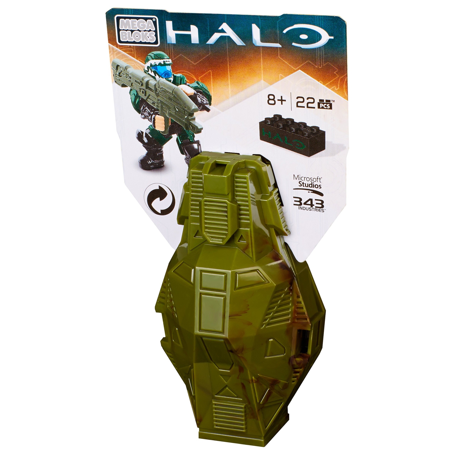 Mega Bloks Halo Drop Pod Metallic Series Jungle ODST