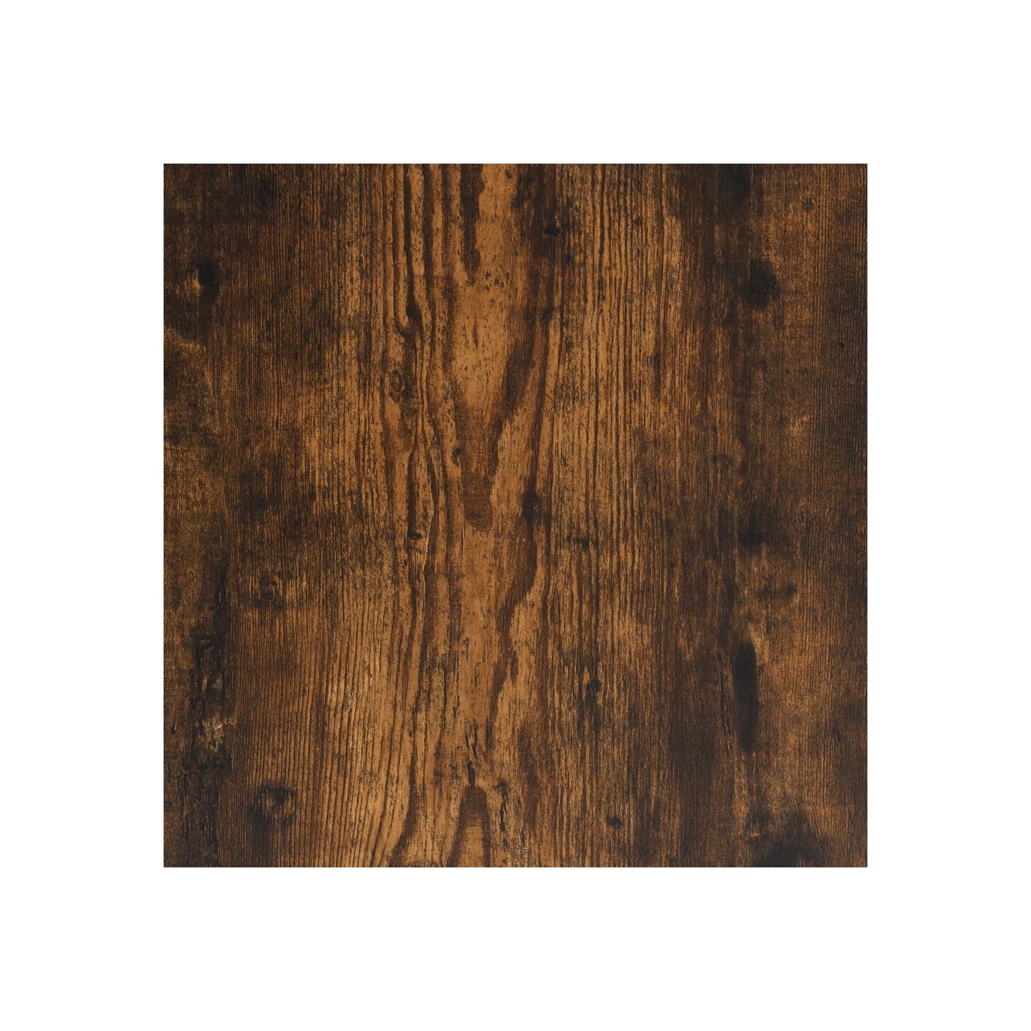 vidaXL Console Table with Shelves Smoked Oak 100x35x75 cm