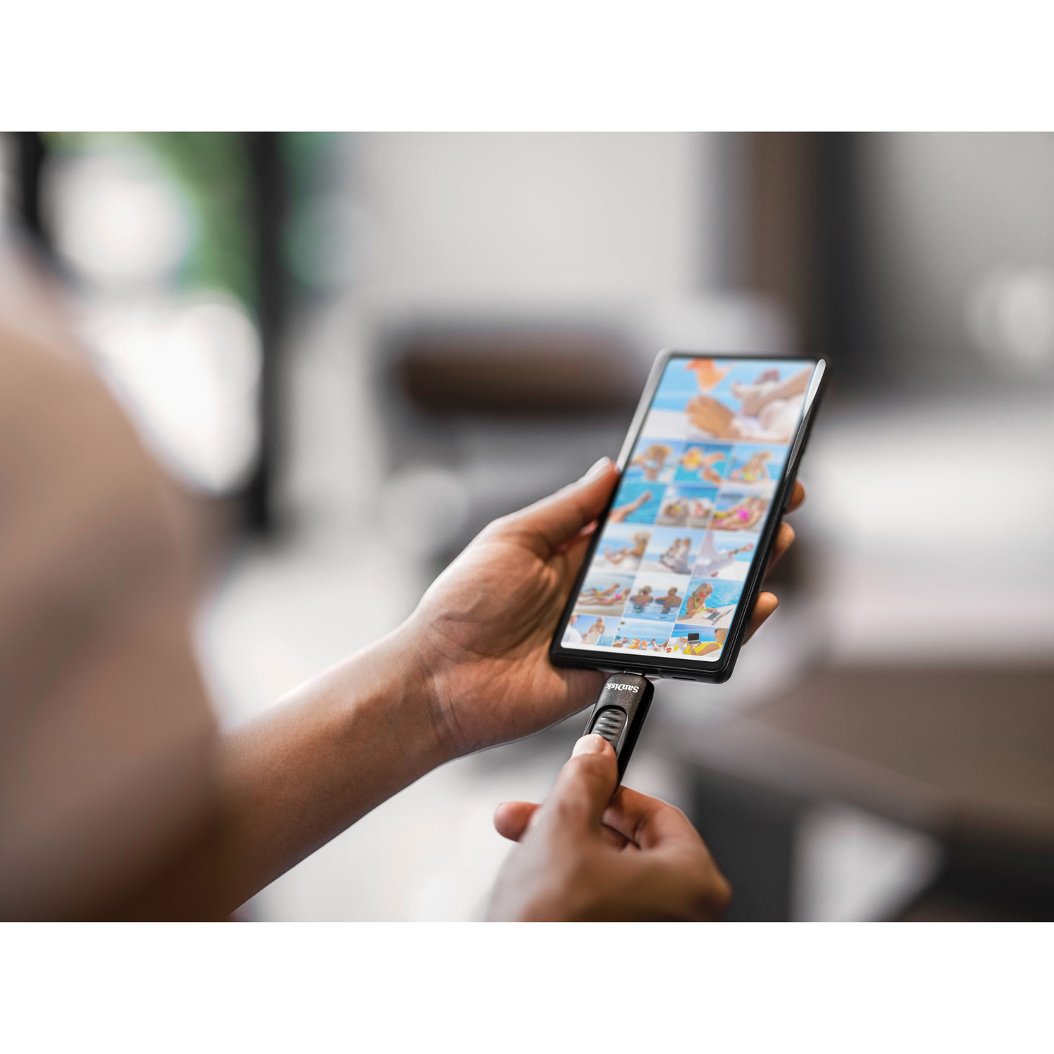 Clé USB de type C Ultra Slider 256 Go à 400 Mo/s de SanDisk