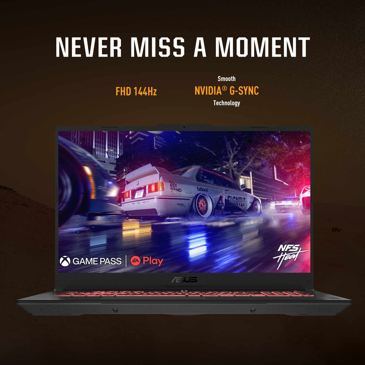 ASUS TUF Gaming A17 Gaming Laptop, 17.3” FHD 144Hz Display, GeForce RTX 4060, AMD Ryzen 7 7735HS, 16GB DDR5, 512GB PCIe 4.0 SSD, Wi-Fi 6, Windows 11,