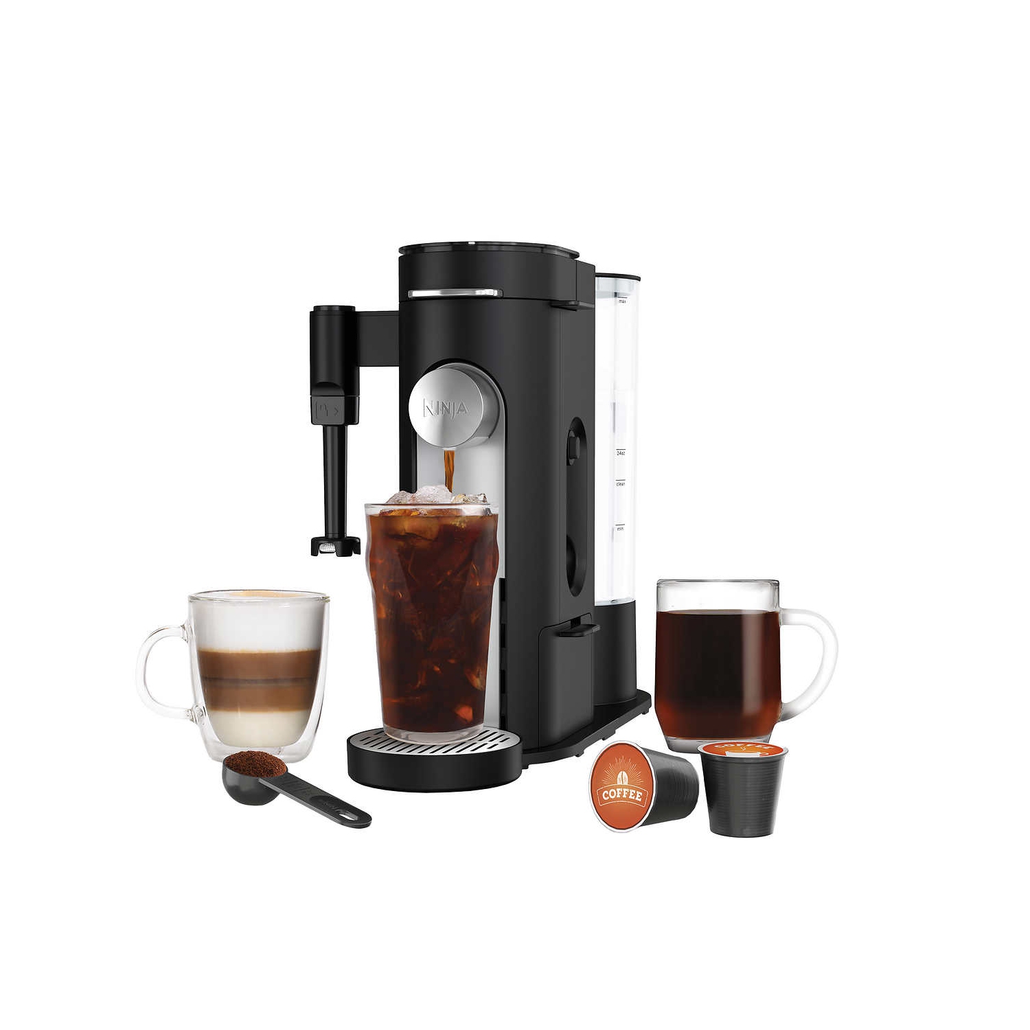 Ninja Pods & Grounds Specialty Single-Serve Coffee Maker, K-Cup Pod Compatible