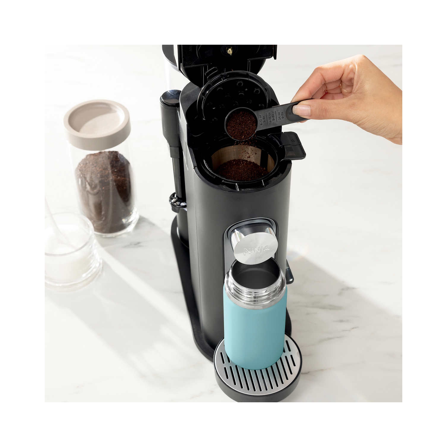 Ninja Pods & Grounds Specialty Single-Serve Coffee Maker, K-Cup Pod Compatible