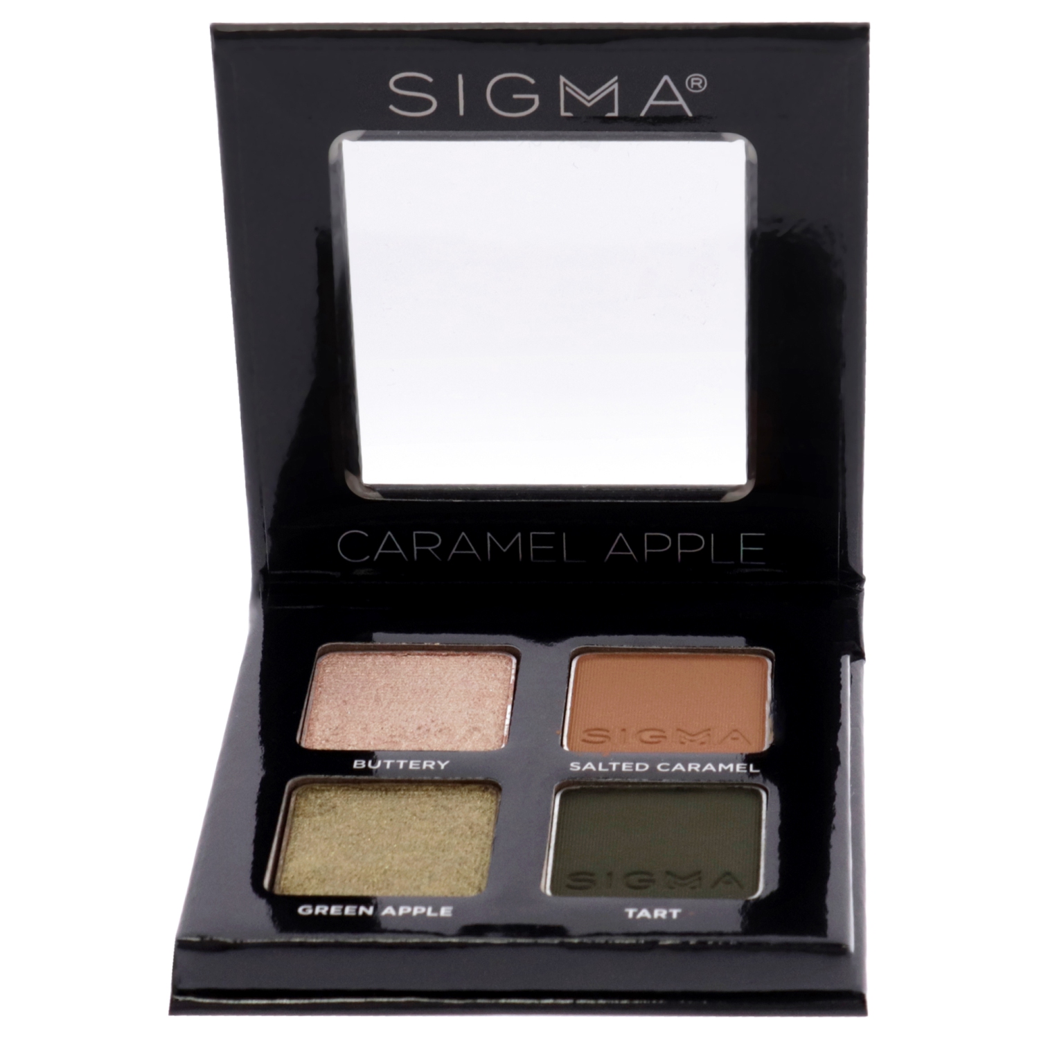 Eyeshadow Quad - Caramel Apple by SIGMA for Women - 0.14 oz Eye Shadow