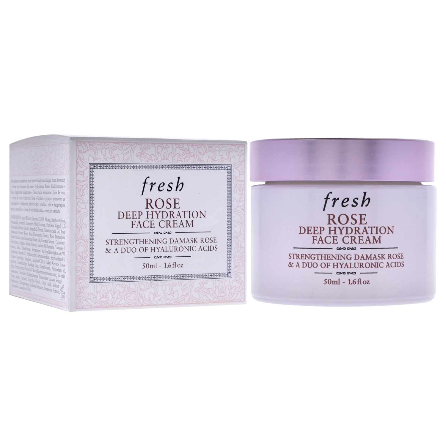 Crème pour le visage Rose Deep Hydration de Fresh for Women - Crème 1,6&nbsp;oz