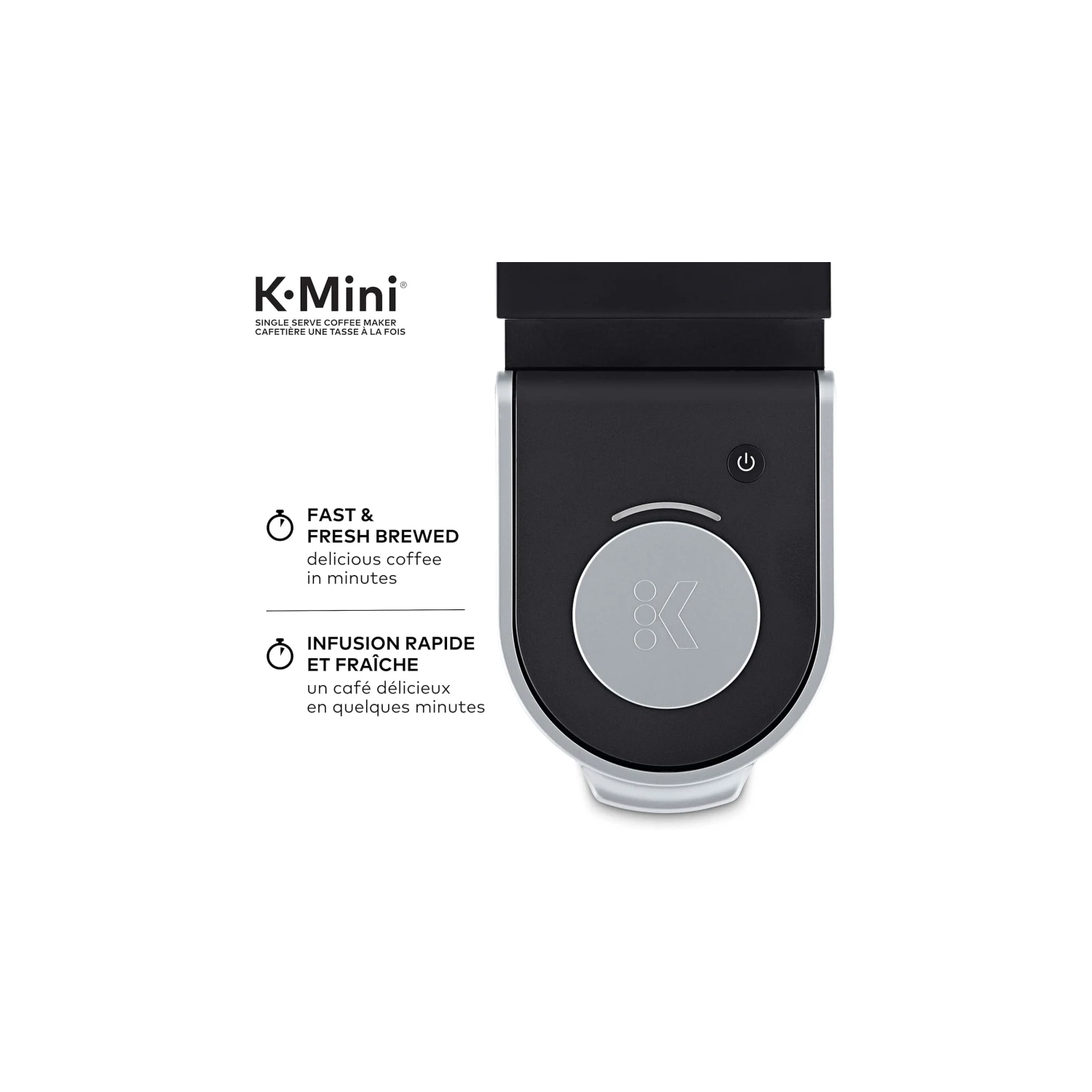 Cafetière compacte de Keurig : Infusion rapide, tailles personnalisables et options écologiques