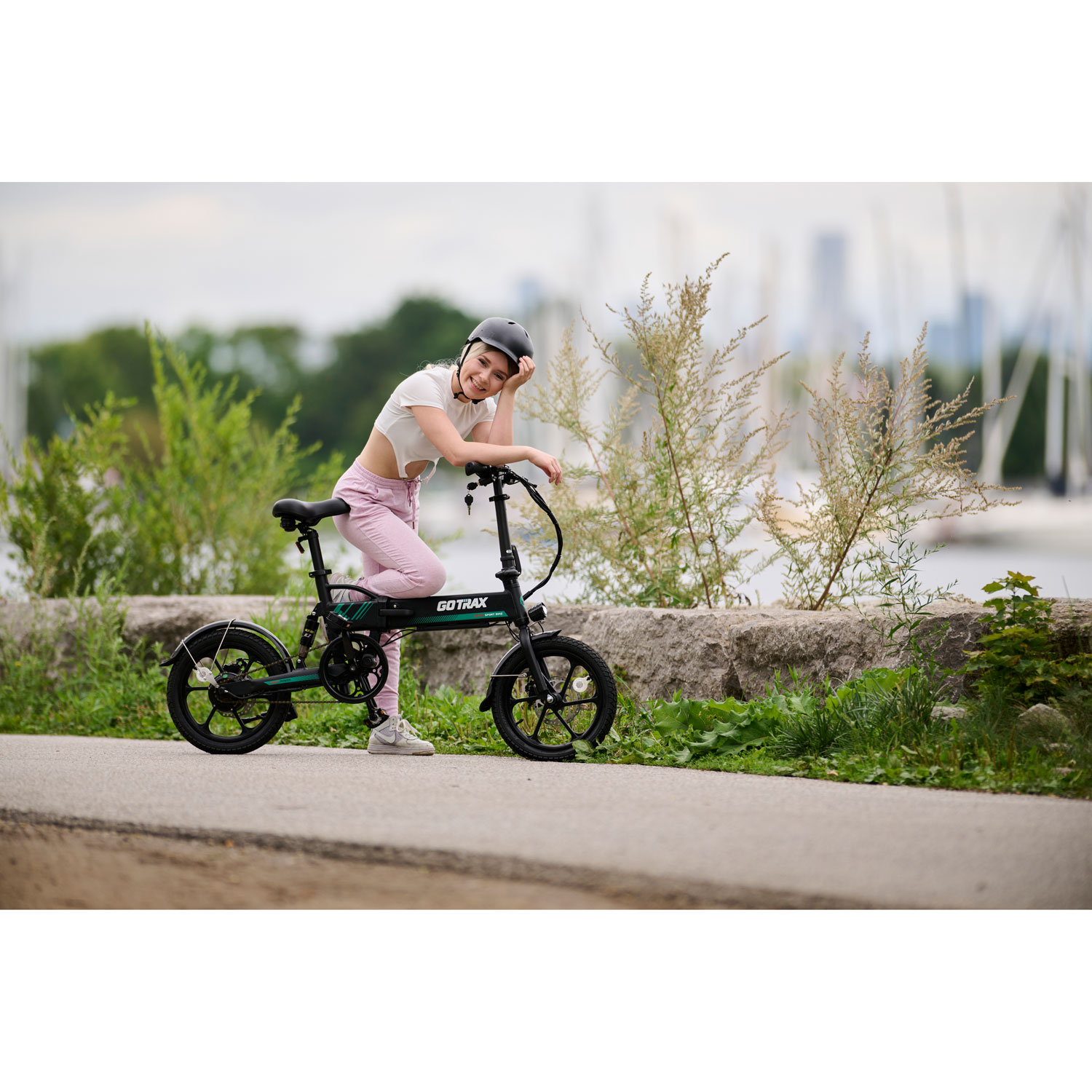 Gotrax B01 Foldable Electric City Bike - Black