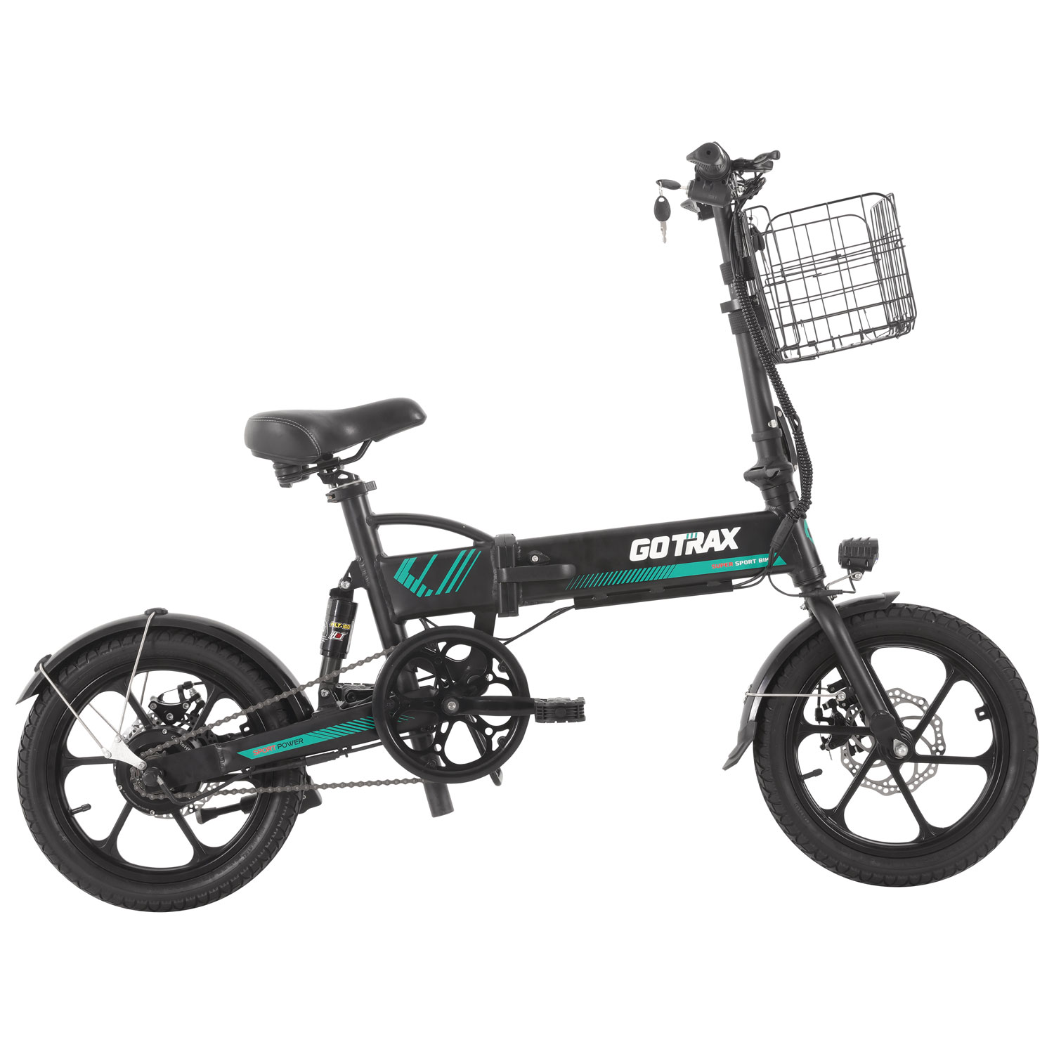 Gotrax B01 Foldable Electric City Bike - Black