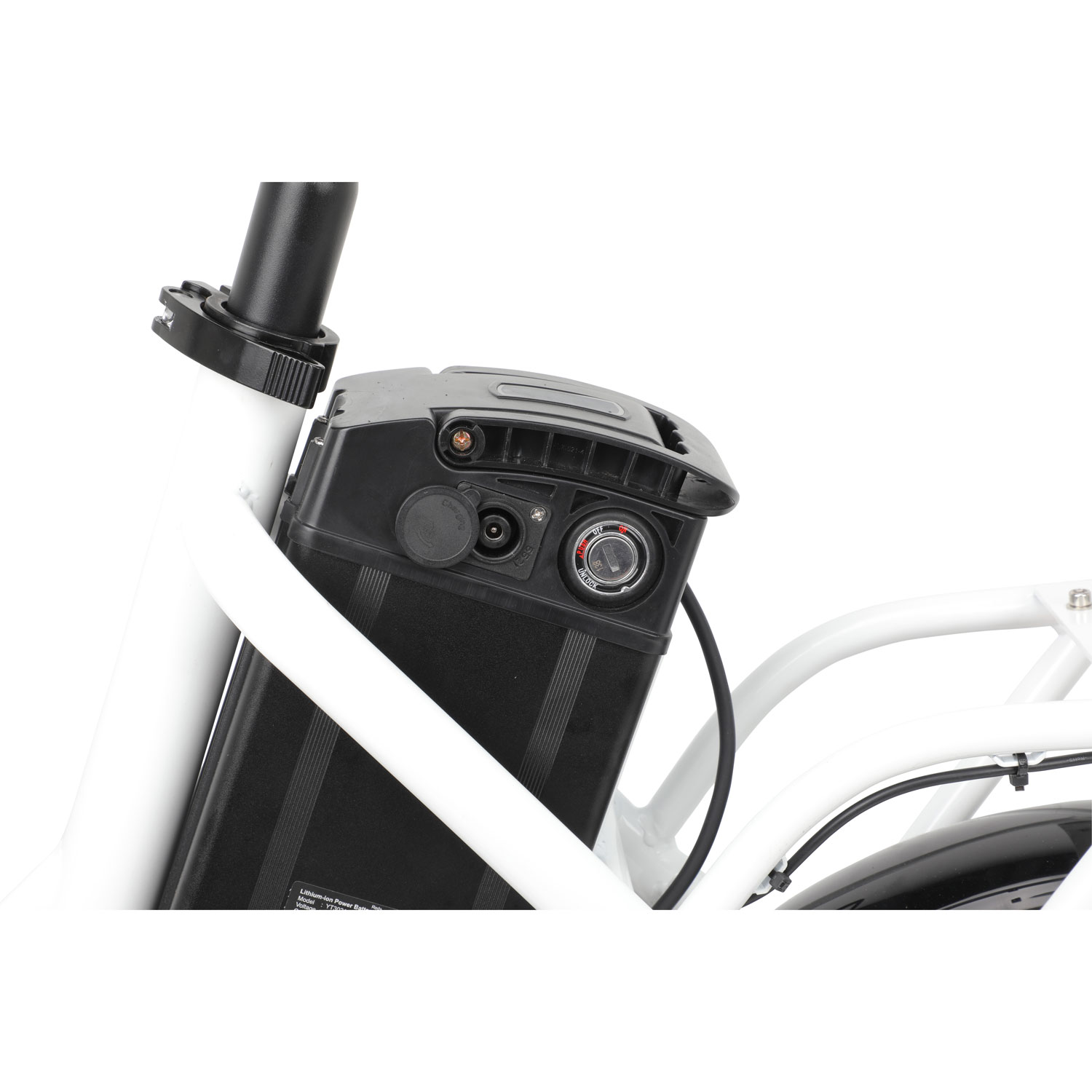 Vélo de ville électrique repliable OTTO de Gotrax - Blanc