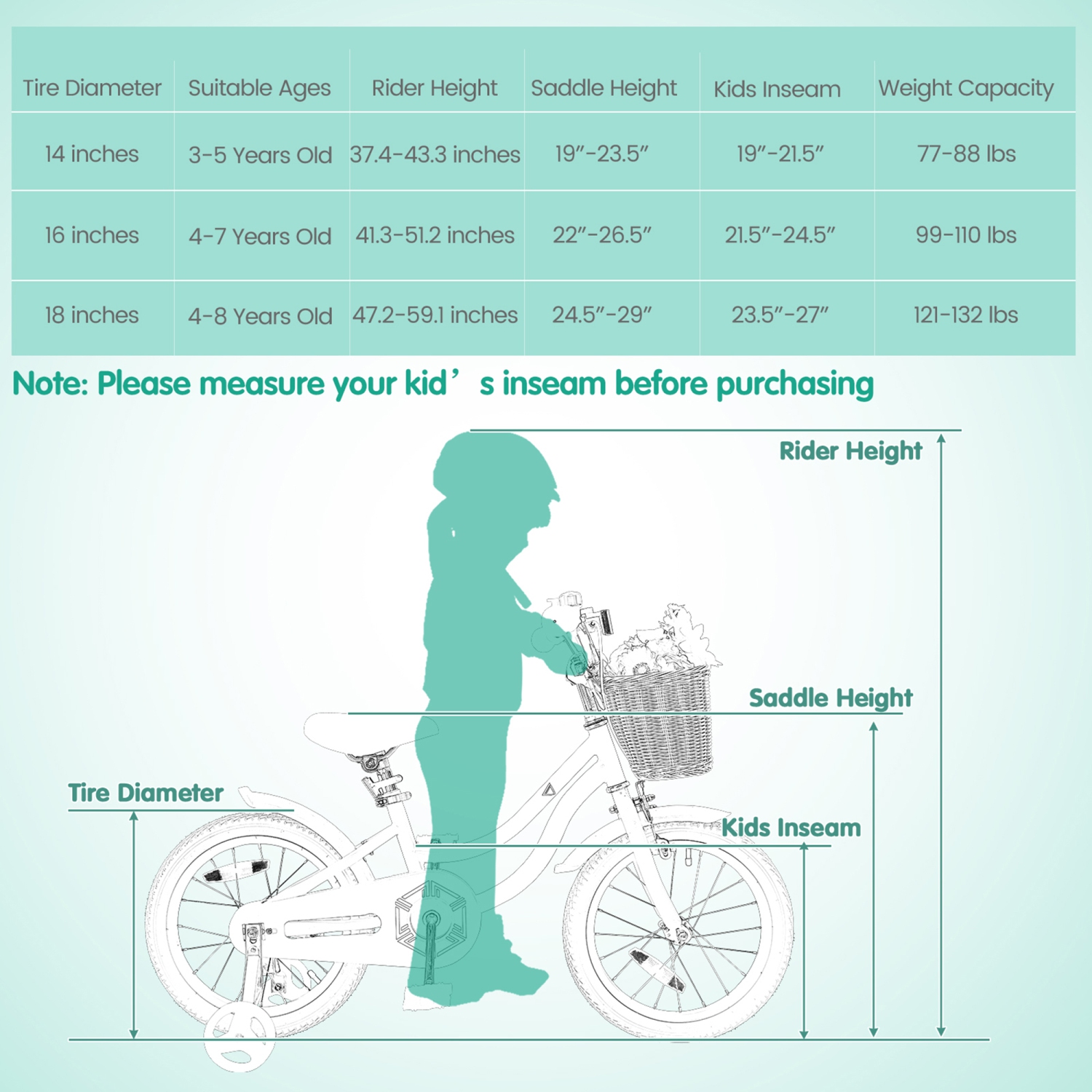 Gymax Retro Style Kids Bike Bicycle w/ Height Adjustable Handlebar & Seat Pink