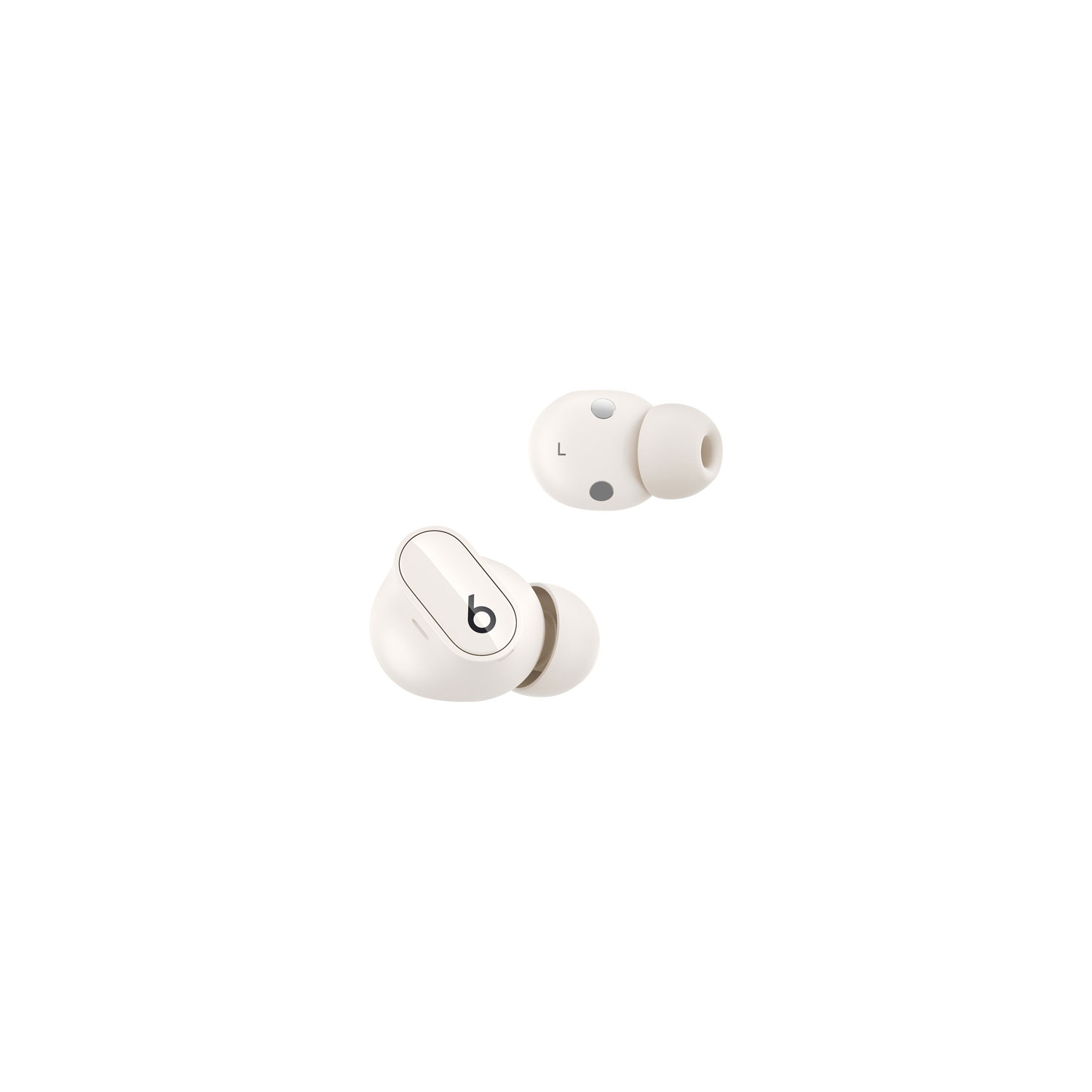 Beats Studio Buds + True Wireless Noise Cancelling Earbuds Ivory MQLJ3LL/A  - Best Buy
