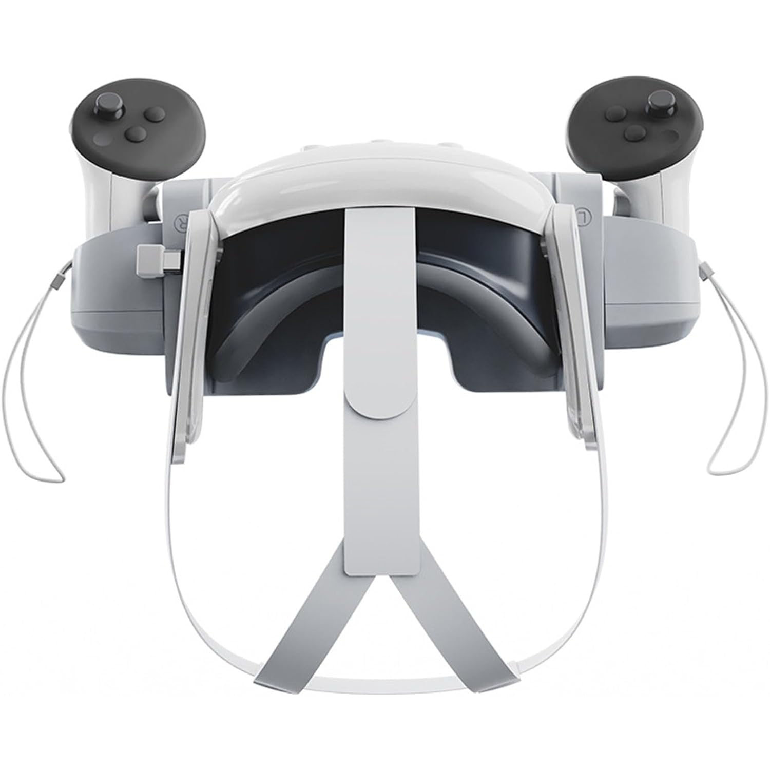 Station de chargement compatible avec le casque de réalité virtuelle Oculus/Meta Quest 3 et la manette Chargeur rapide base de chargement mural pour