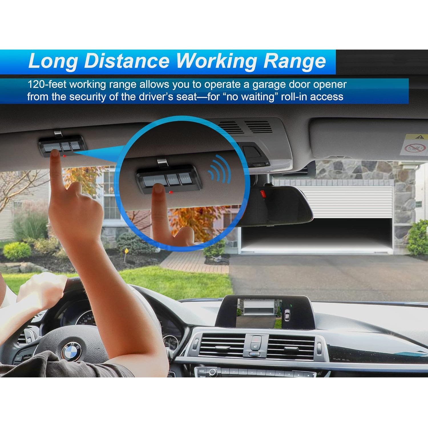 2 for Chamberlain LiftMaster Craftsman Garage Door Opener Remote 893LM 893Max 971LM Universal