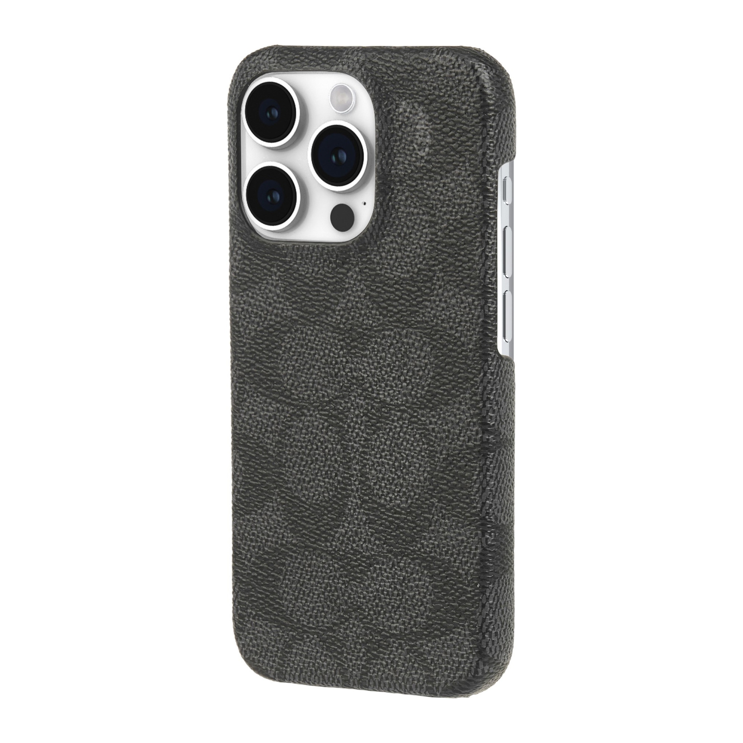 Coach iPhone 15 Pro Plastic Fitted Hard Shell Case – Charcoal