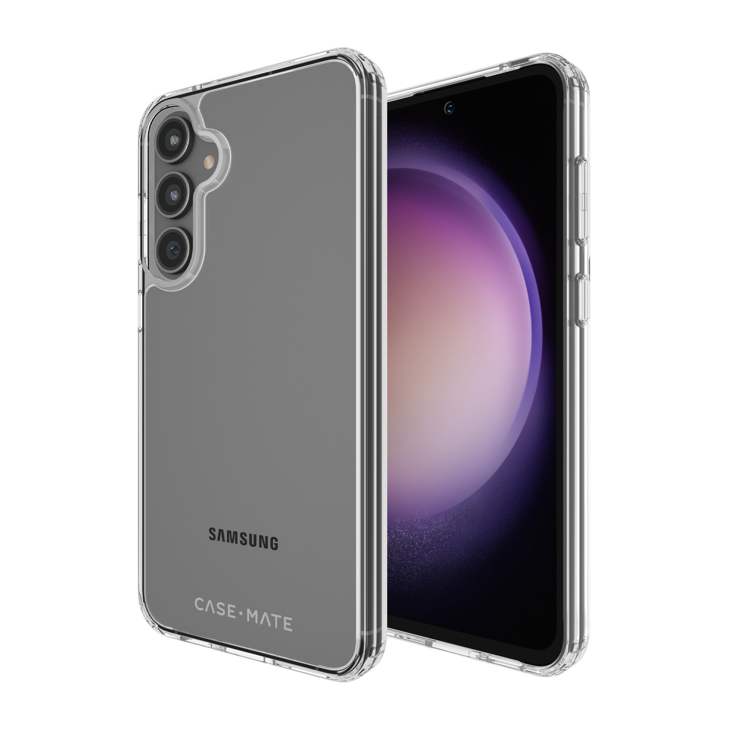 Case-Mate Tough Galaxy S23 FE 5G Plastic Fitted Hard Shell Case – Translucent