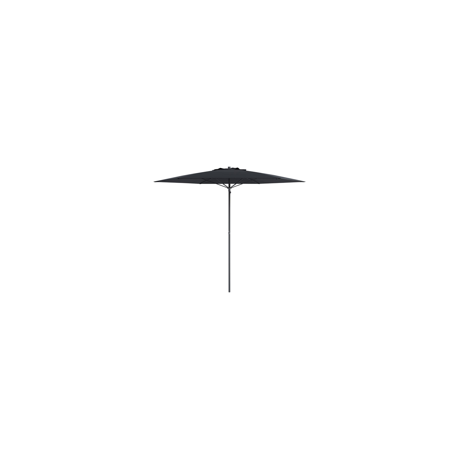 CorLiving Contemporary 7.5 ft. Deluxe Beach Patio Umbrella - Black