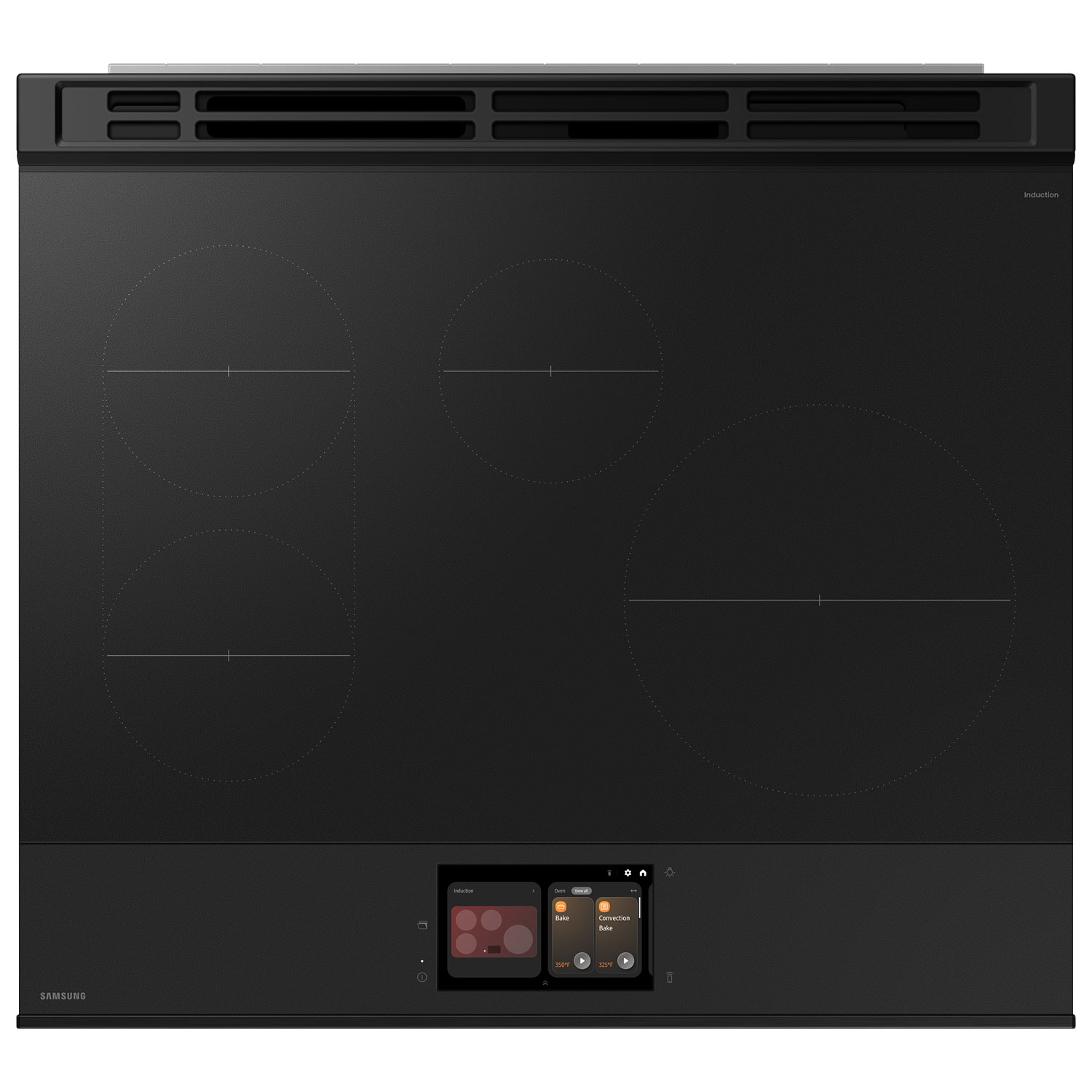 Samsung 30" 6.3 Cu. Ft. True Convection Slide-In Induction Range - Stainless Steel