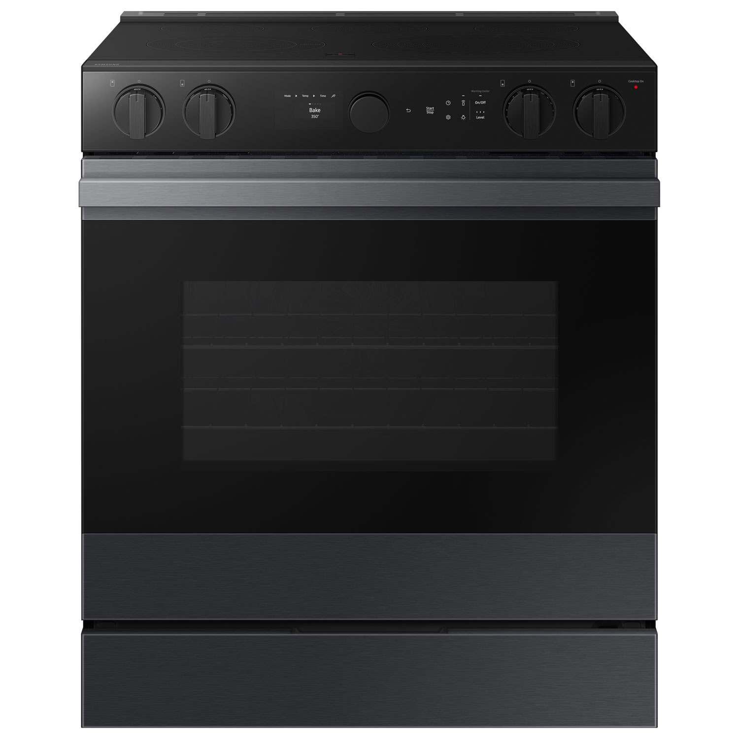 Samsung BESPOKE 30" 6.3 Cu. Ft. True Convection 5-Element Slide-In Electric Range - Matte