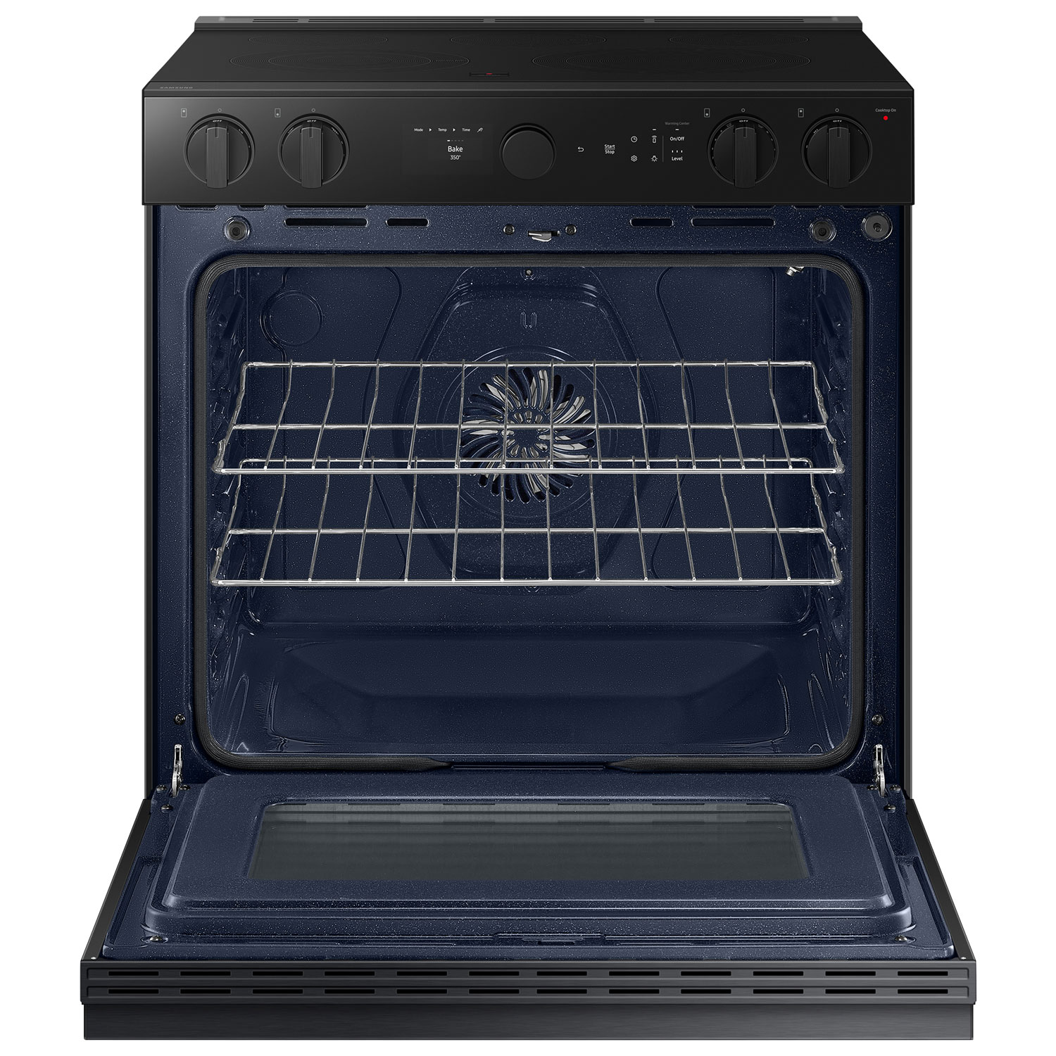 Samsung BESPOKE 30" 6.3 Cu. Ft. True Convection 5-Element Slide-In Electric Range - Matte