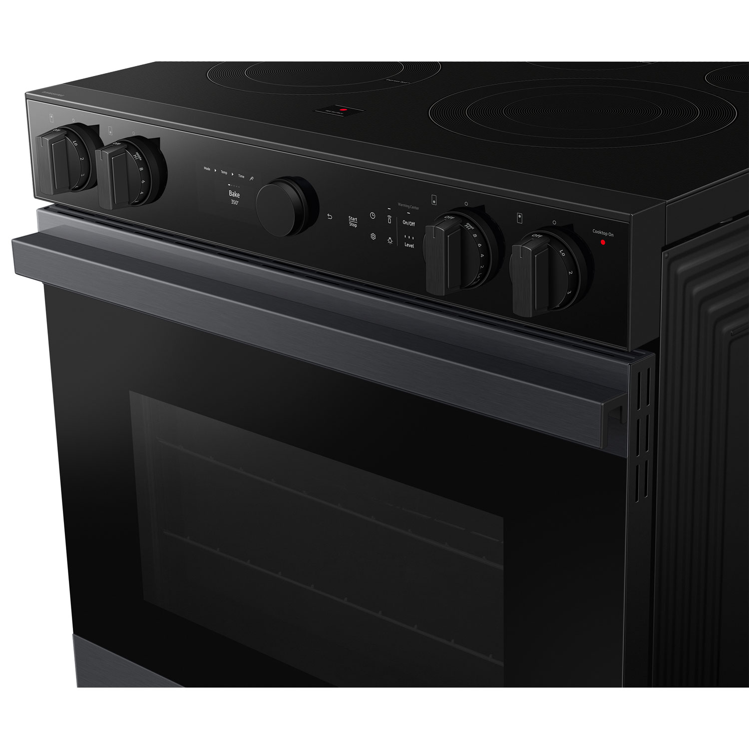Samsung BESPOKE 30" 6.3 Cu. Ft. True Convection 5-Element Slide-In Electric Range - Matte