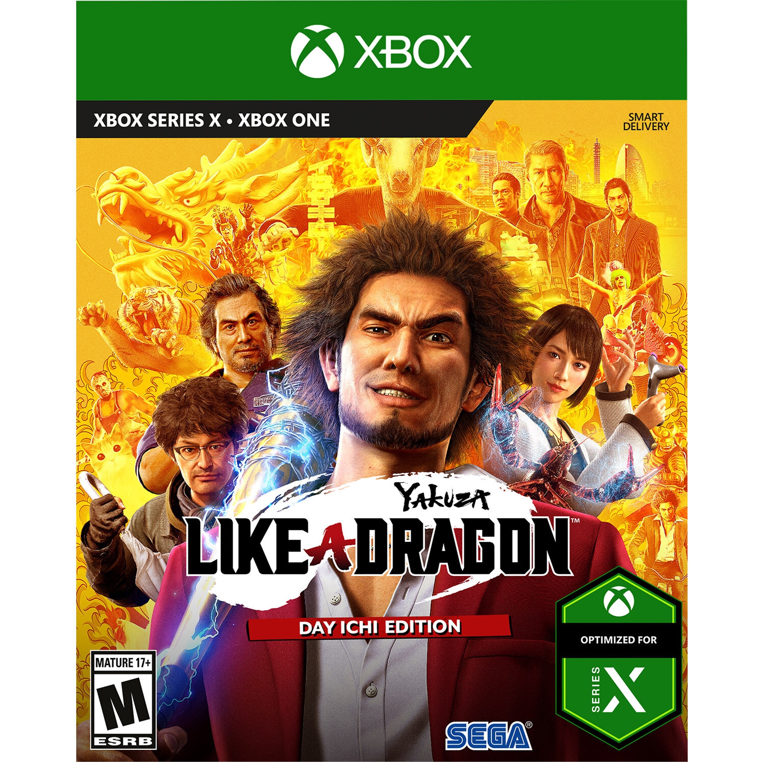 Yakuza: Like a Dragon - Day One Edition for Xbox One and Xbox Series X [VIDEOGAMES]