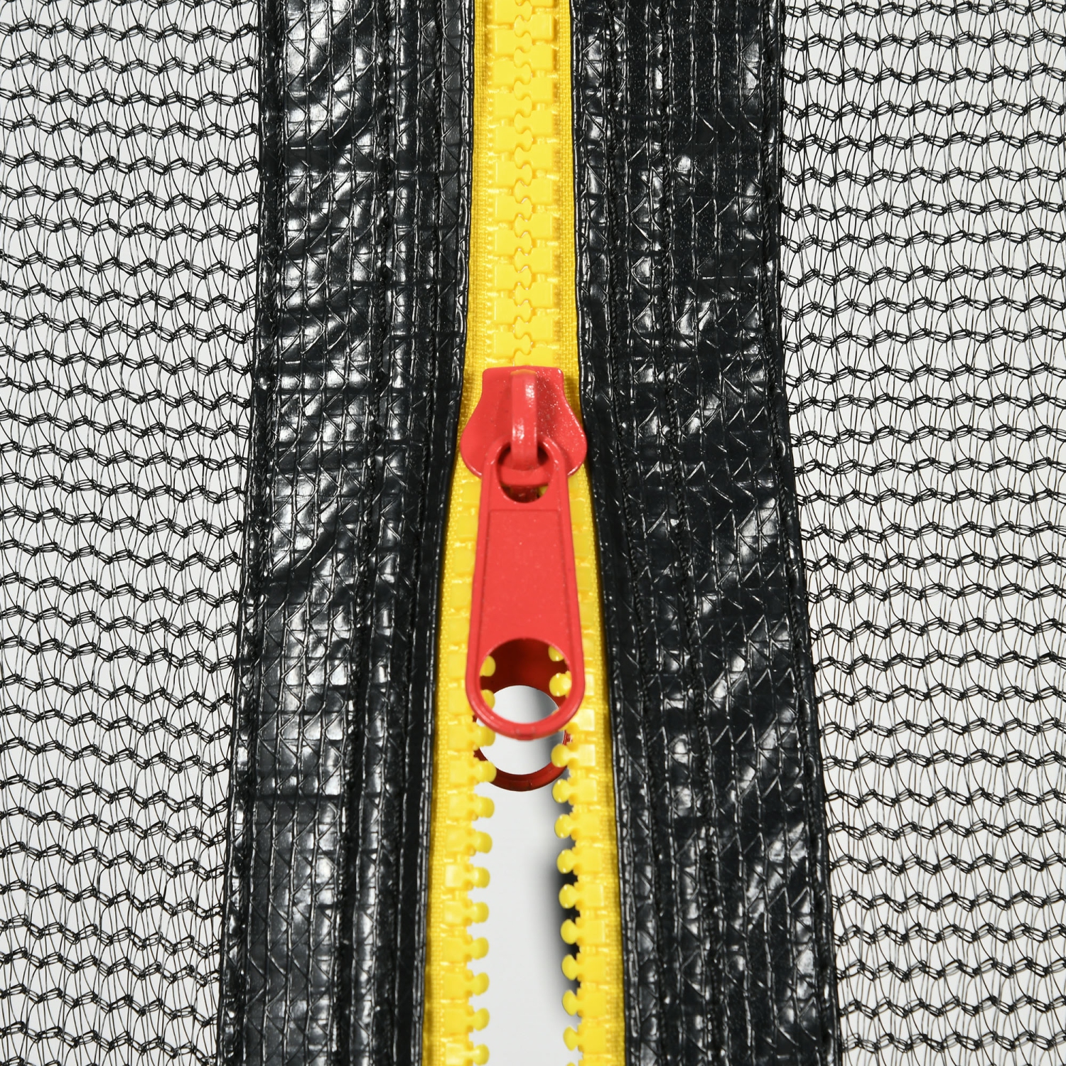 Qaba 6.9FT Trampoline for Kids, 3 In 1 Mini Trampoline with Safety Net, Gymnastics Bar, Swing, Toddler Trampoline for Baby 3+ Years Old