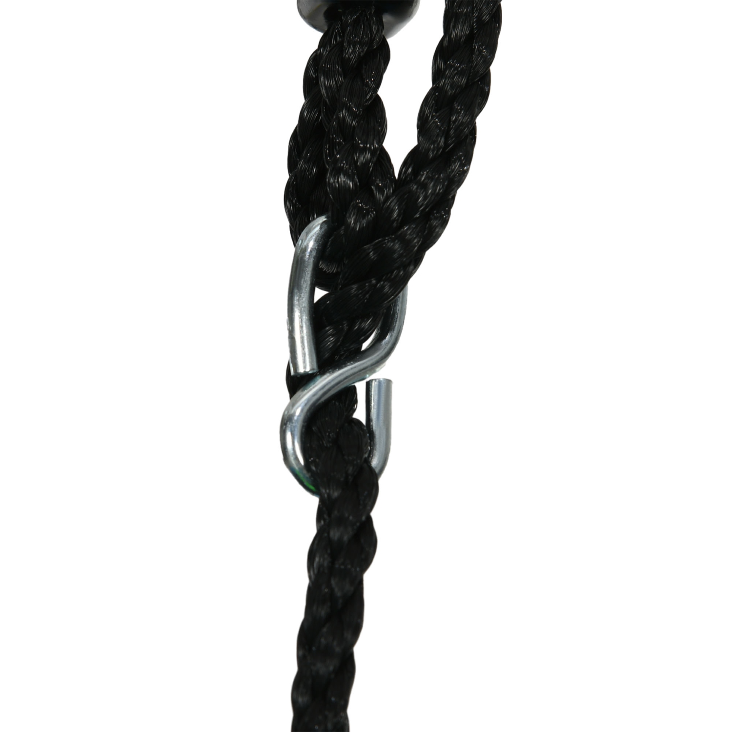 Qaba 6.9FT Trampoline for Kids, 3 In 1 Mini Trampoline with Safety Net, Gymnastics Bar, Swing, Toddler Trampoline for Baby 3+ Years Old