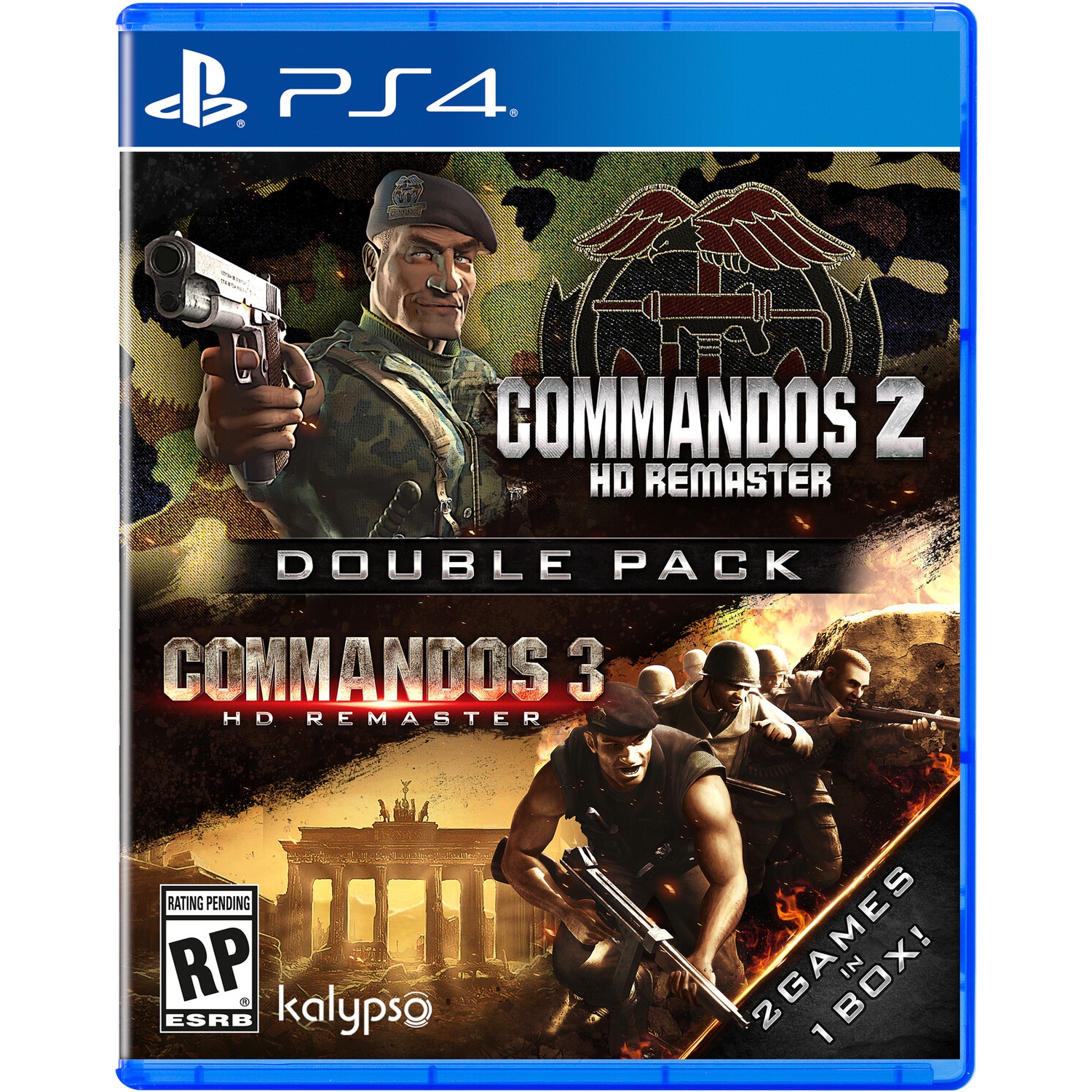 Commandos Double Pack (COMMANDOs 2 HD & COMMANDOS 3 HD) for PlayStation 4 [VIDEOGAMES]