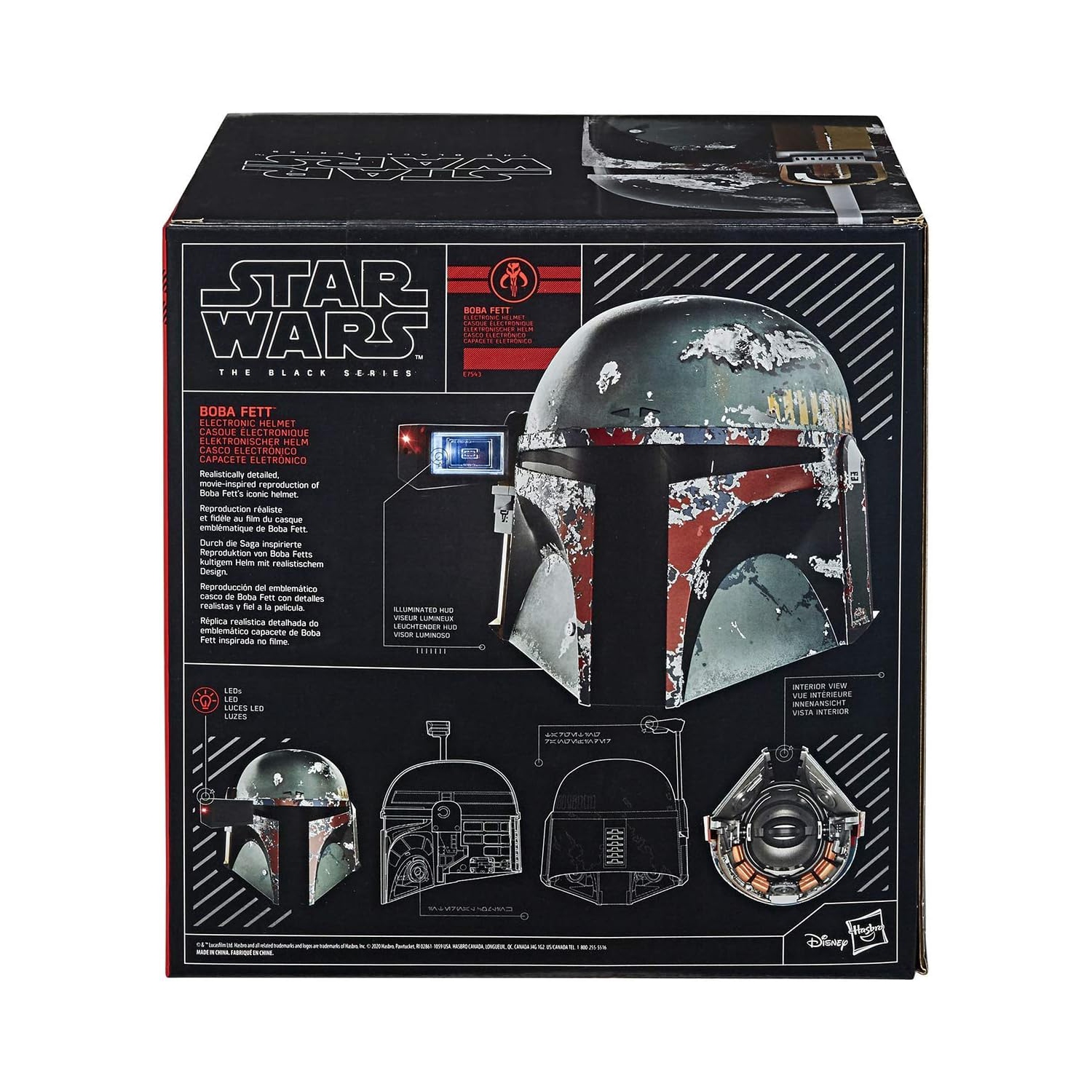 Le casque Boba Fett de Star Wars The Black Series pour adultes