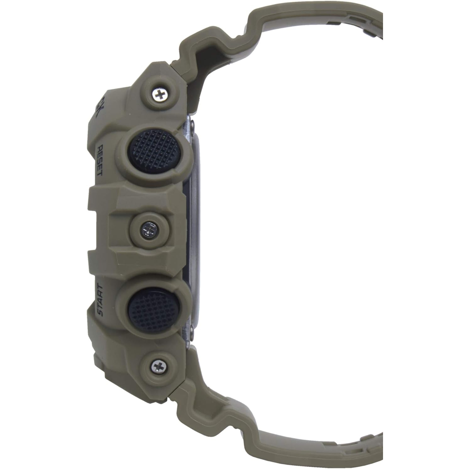 Montre pour hommes XL de série G-Shock Quartz 200&nbsp;M WR de Casio résistant aux chocs couleur de la résine : Havane mat