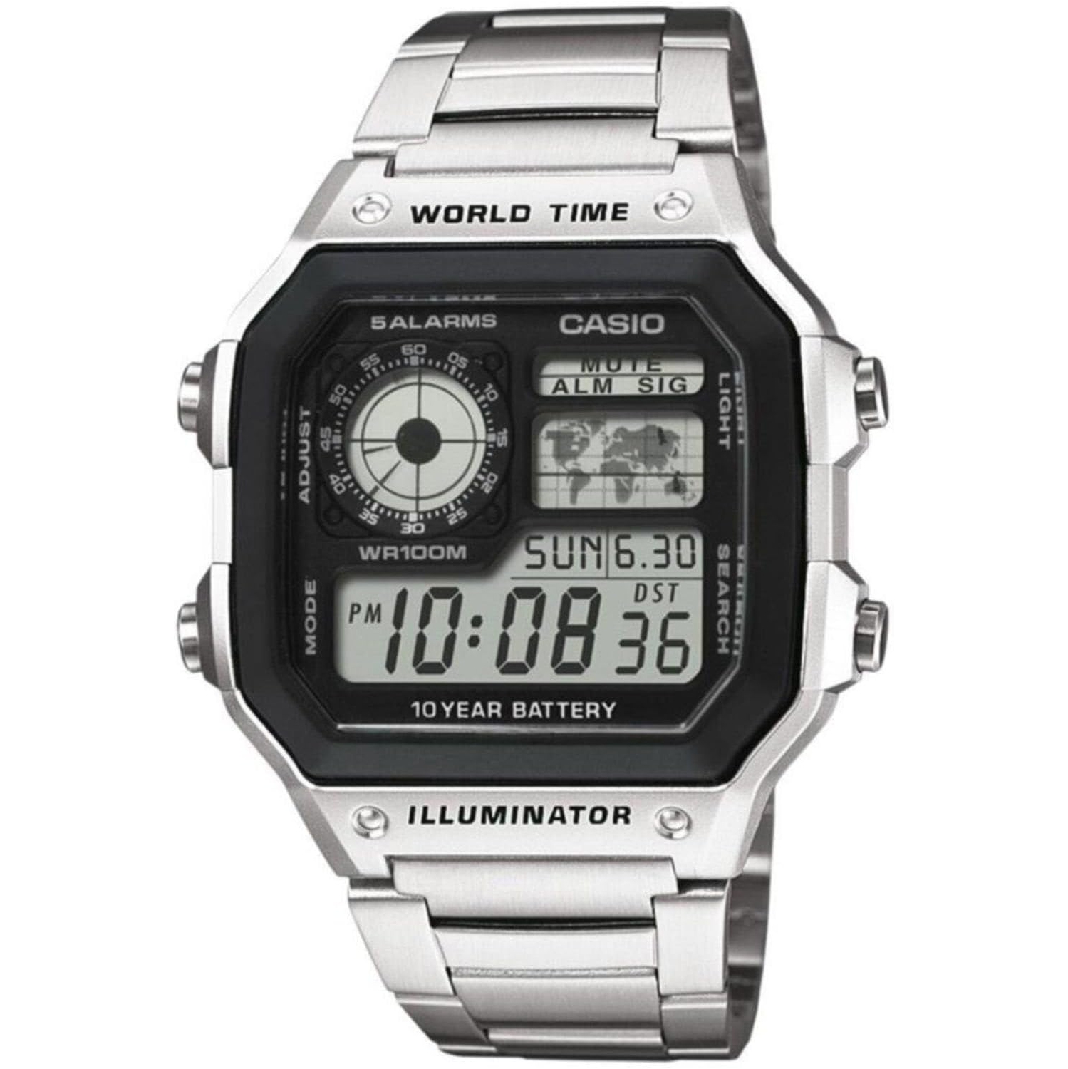 Casio Men's Digital Watch World Time