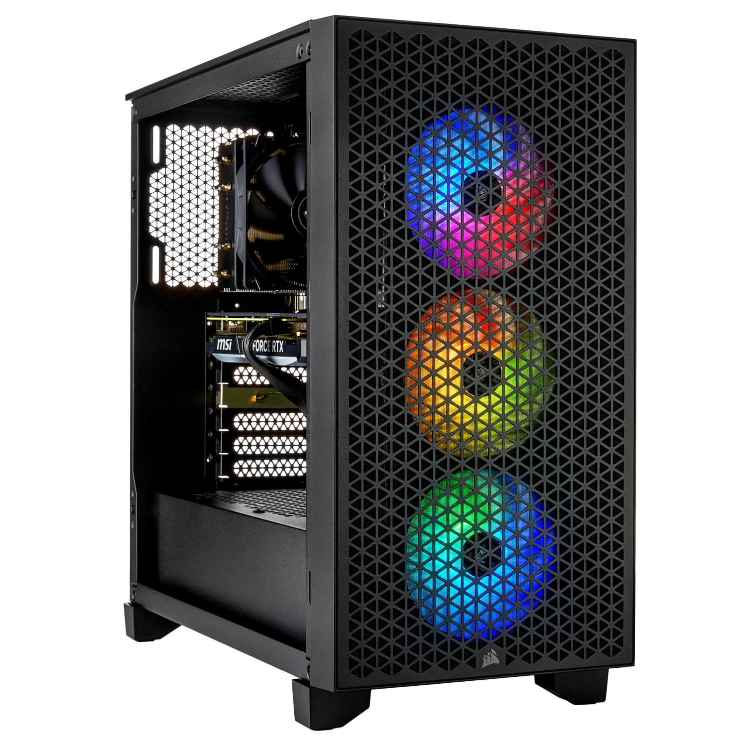 TECHNOID Gaming PC (RTX 4070 TI SUPER - AMD Ryzen 7 5800x - 32 GB RAM - 2TB SSD - Win 11 Pro)