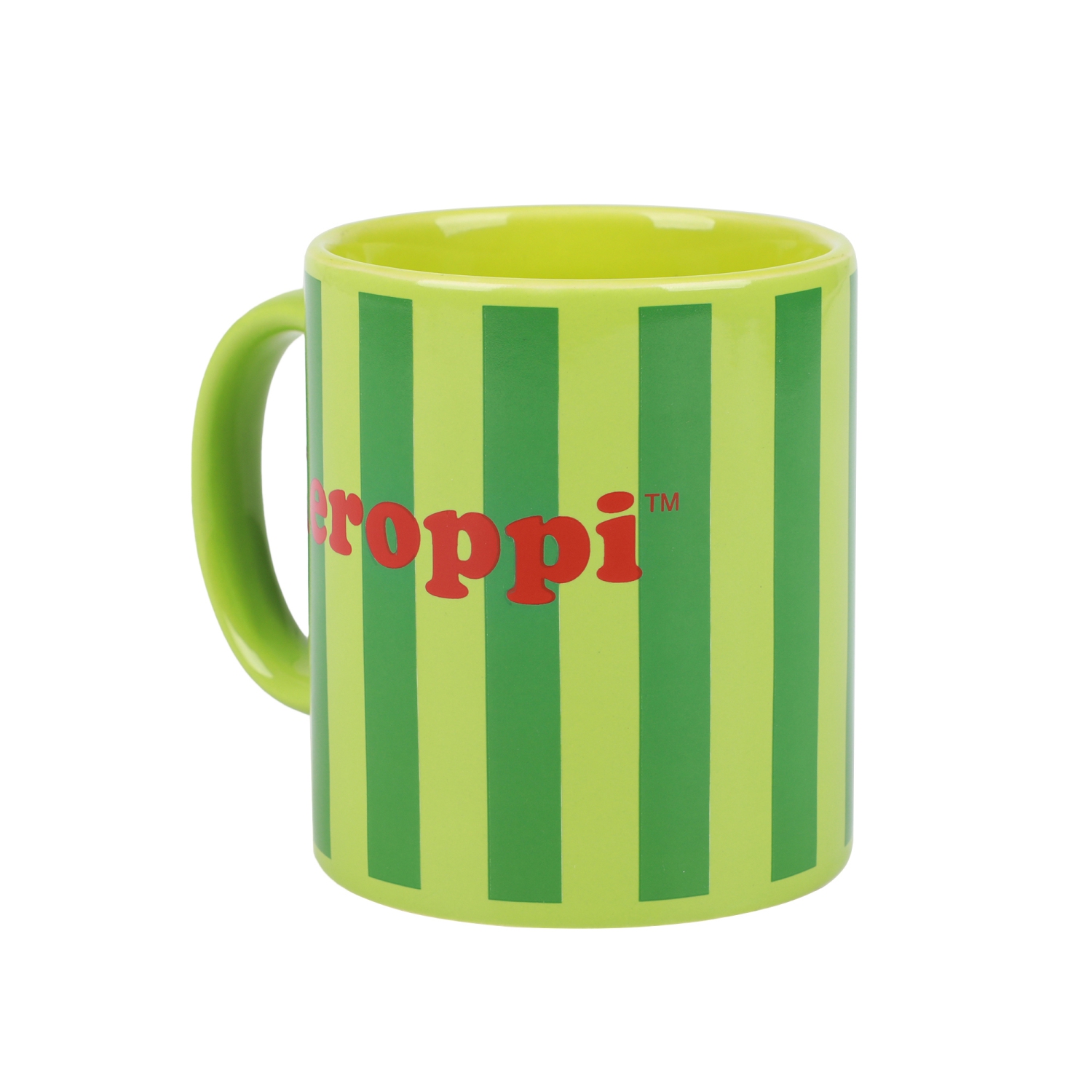 Tasse 16&nbsp;oz verte à rayures Keroppi Hello Kitty x Friends