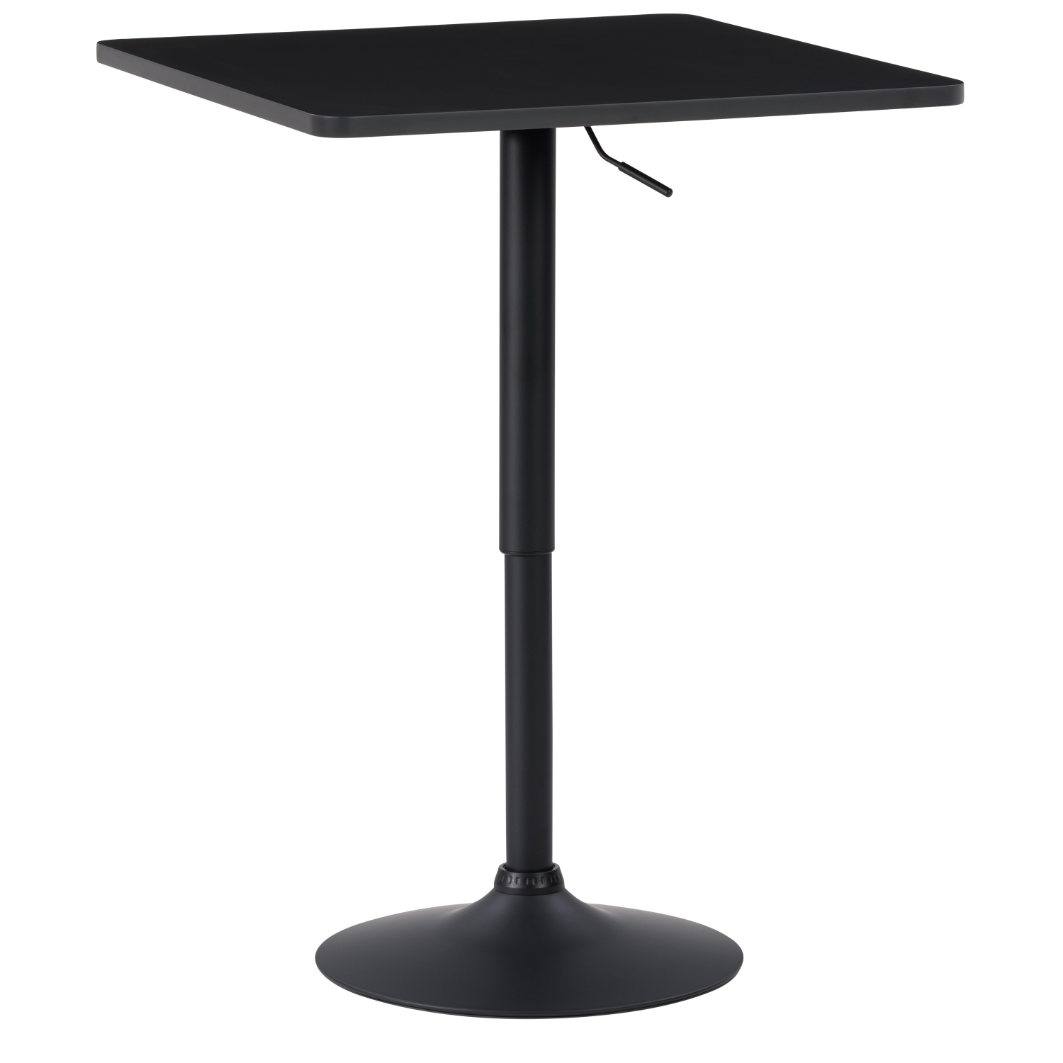 CorLiving Square Adjustable Pedestal Dining Table