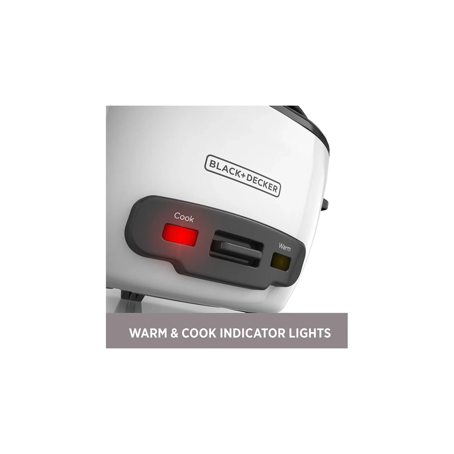 Effortless Cooking with BLACK+DECKER 2-in-1 Rice Cooker & Food Steamer - 6-Cup Capacity, Automatic Keep Warm, Nonstick Bowl, Steaming Basket"