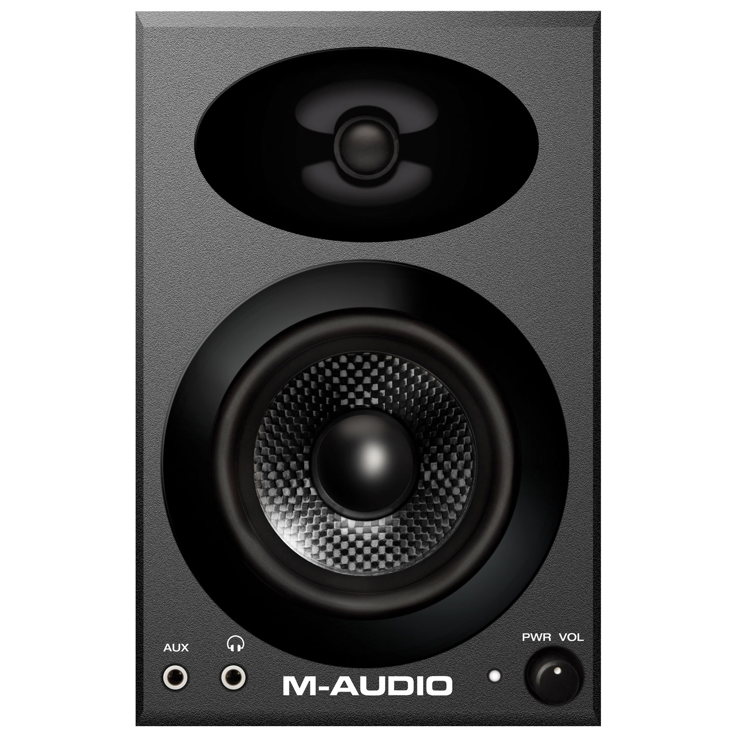 M-Audio BX3 Graphite 3.5" Multimedia Reference Monitor Speaker - Pair - Black/Grey