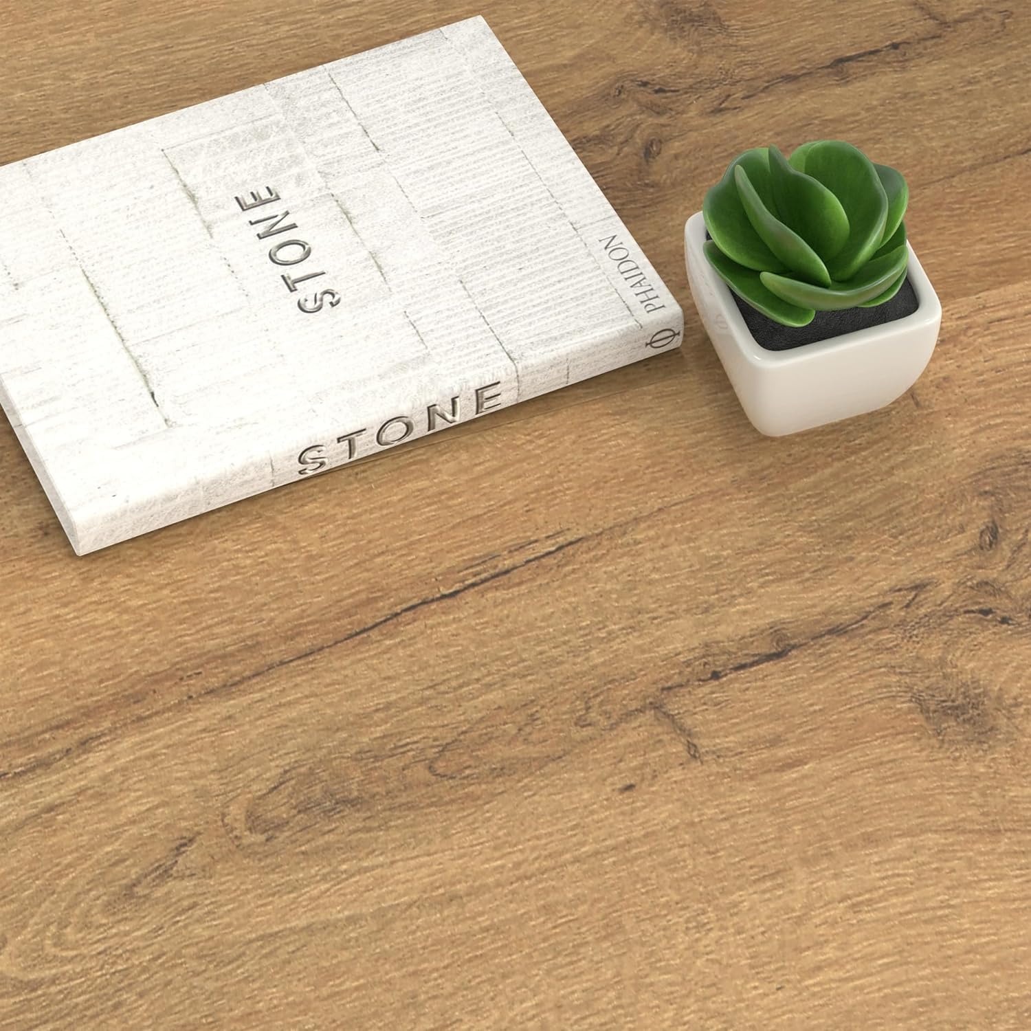 WAMPAT – Table de salle à manger champêtre pour 6&nbsp;personnes, table de cuisine rectangulaire moderne en bois de 67,7 po avec décoration en métal