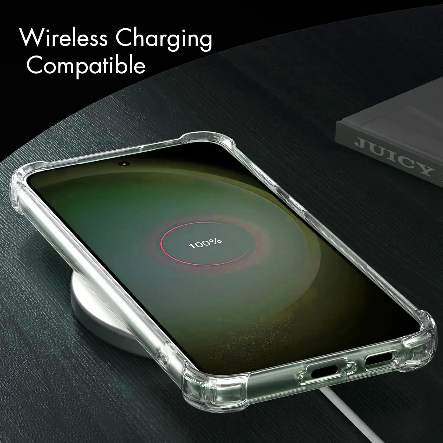 Samsung Fitted Soft Shell Case for Galaxy S24 Plus 5G - Clear