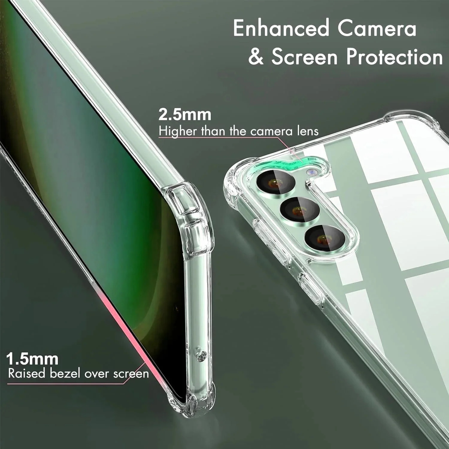 Samsung Fitted Soft Shell Case for Galaxy S24 Ultra 5G - Clear