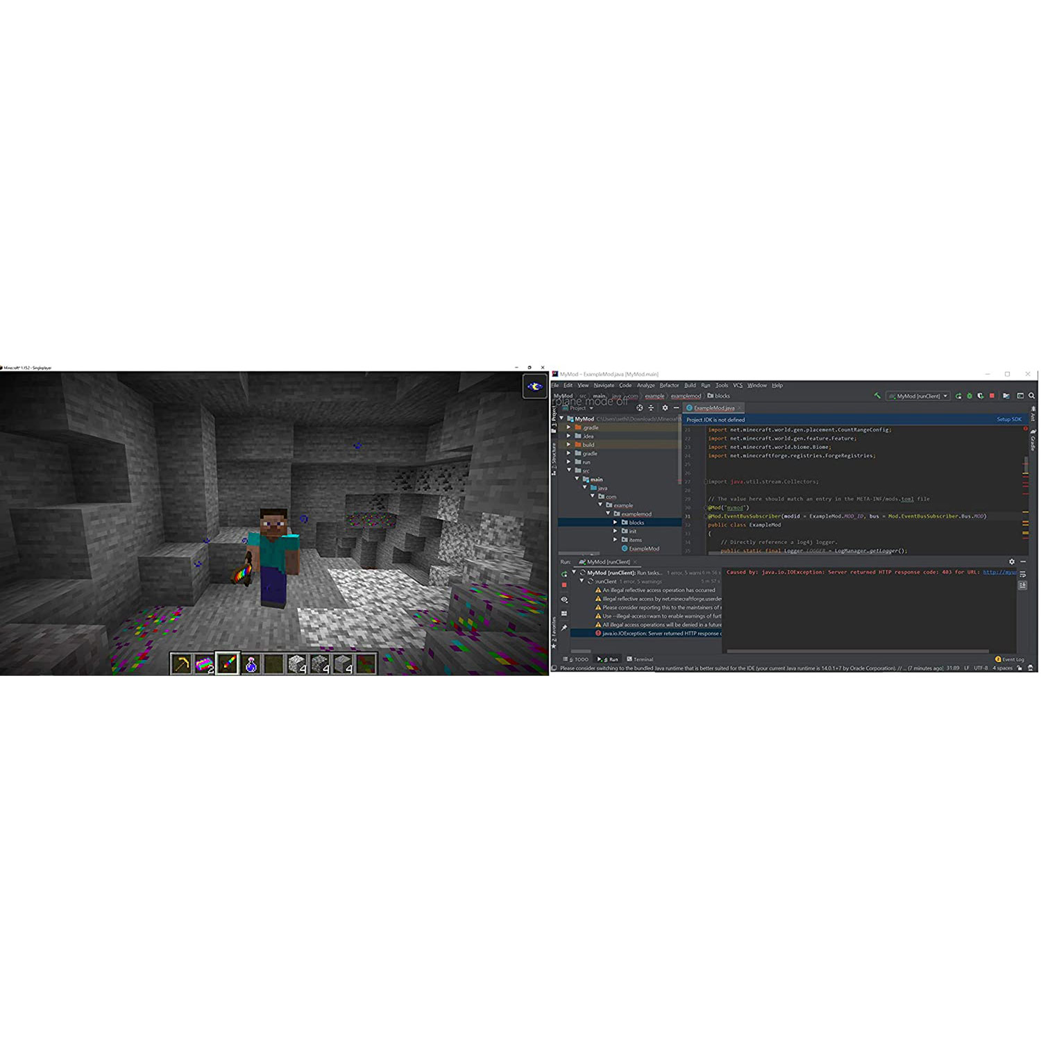 Learn to Create Minecraft Mods in Java de SimplyCoding - 11 ans et plus - Téléchargement numérique